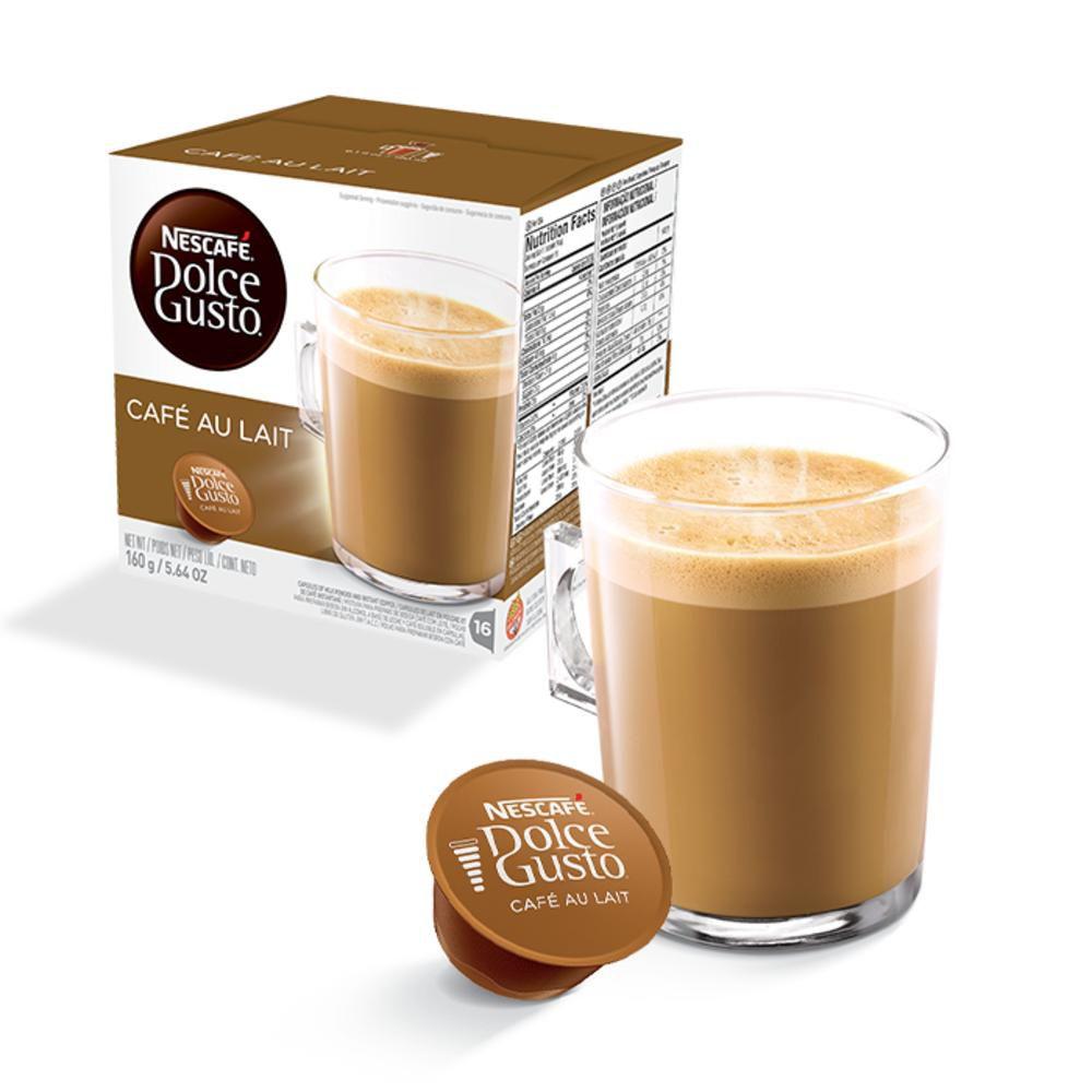 Capsulas Dolce Gusto Café Au Lait 16 capsulas Nescafé