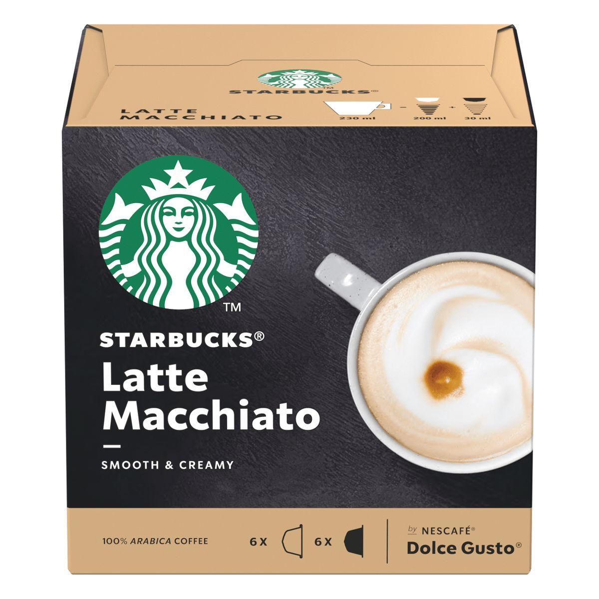 Cápsulas Nescafé Dolce Gusto Starbucks Latte Macchiato