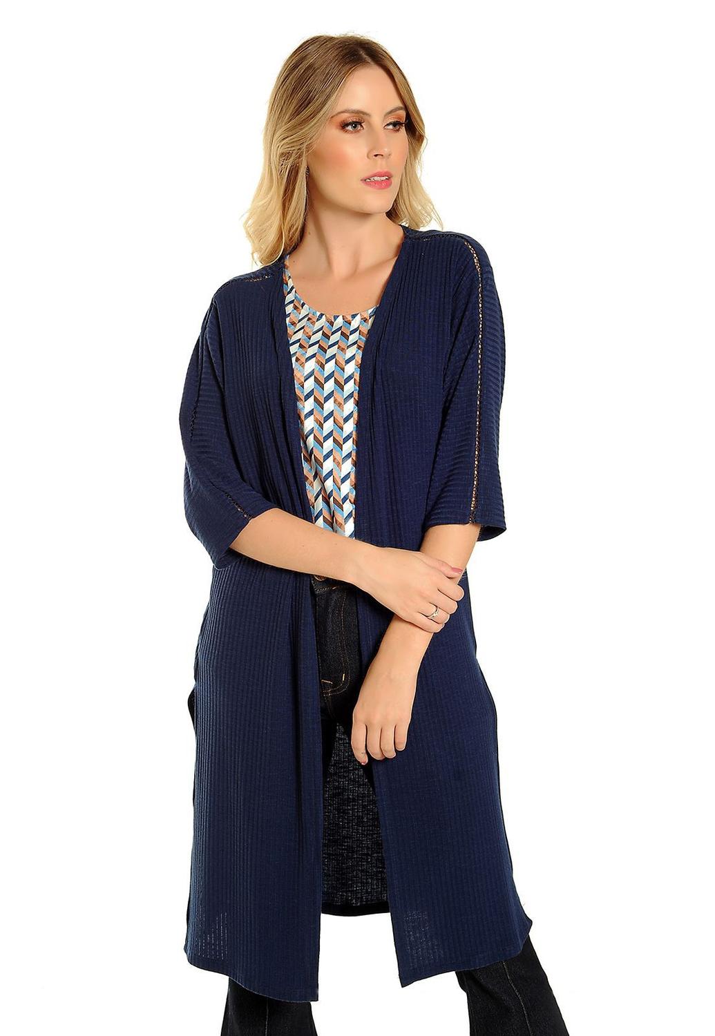 cardigan de renda branco