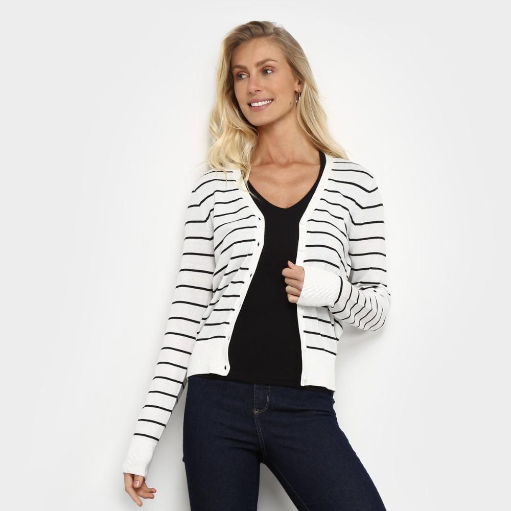 cardigan preto hering