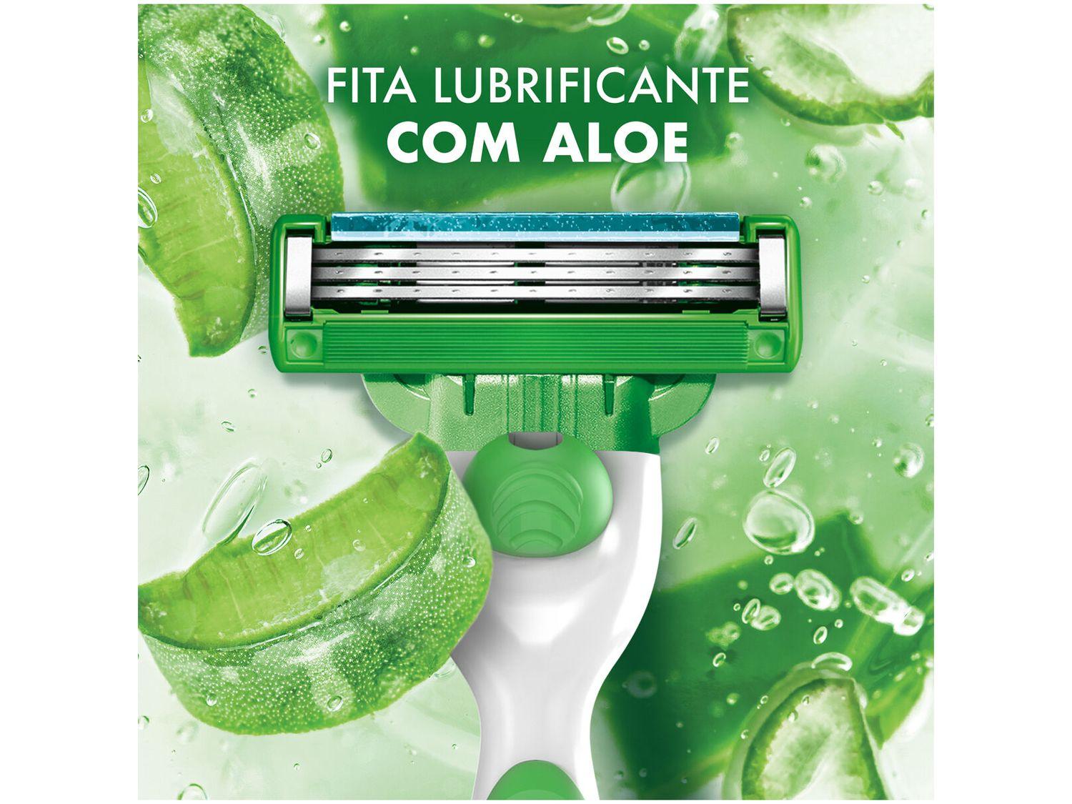 Carga para Aparelho de Barbear para Pele Sensível Gillette Mach3 Sensitive 8 Unidades