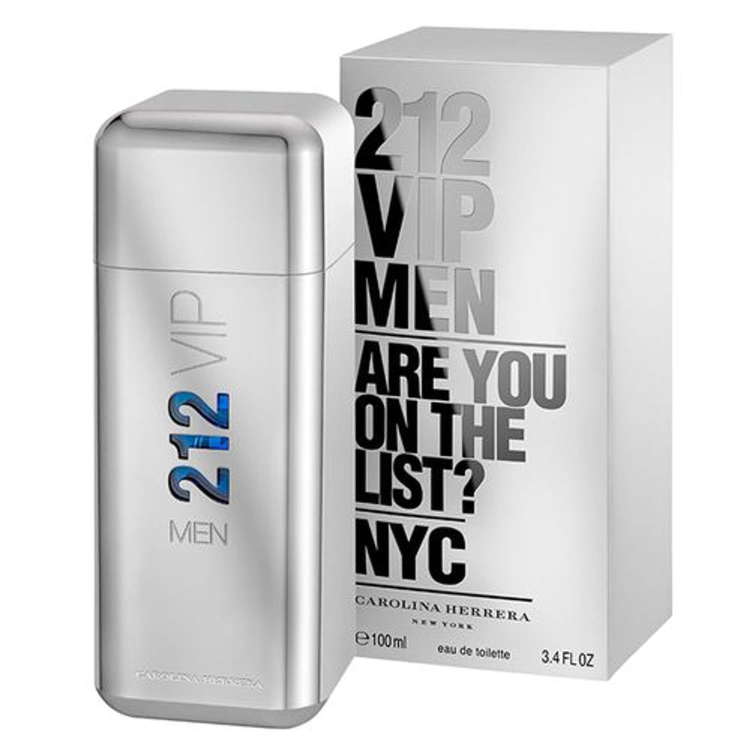 Carolina Herrera 212 Vip Men Eau de Toilette 100 ml - Perfume Masculino -  Perfume Masculino - Magazine Luiza