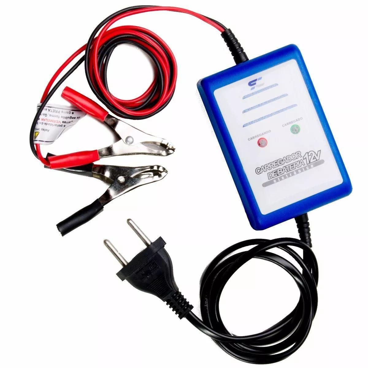 Carregador de Bateria Moto 2A 12V Automático Inteligente - Sc ...