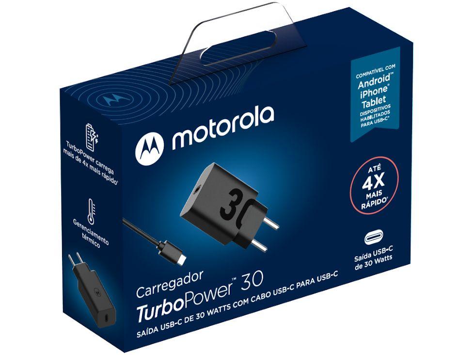 Carregador de Parede Motorola Turbo Power