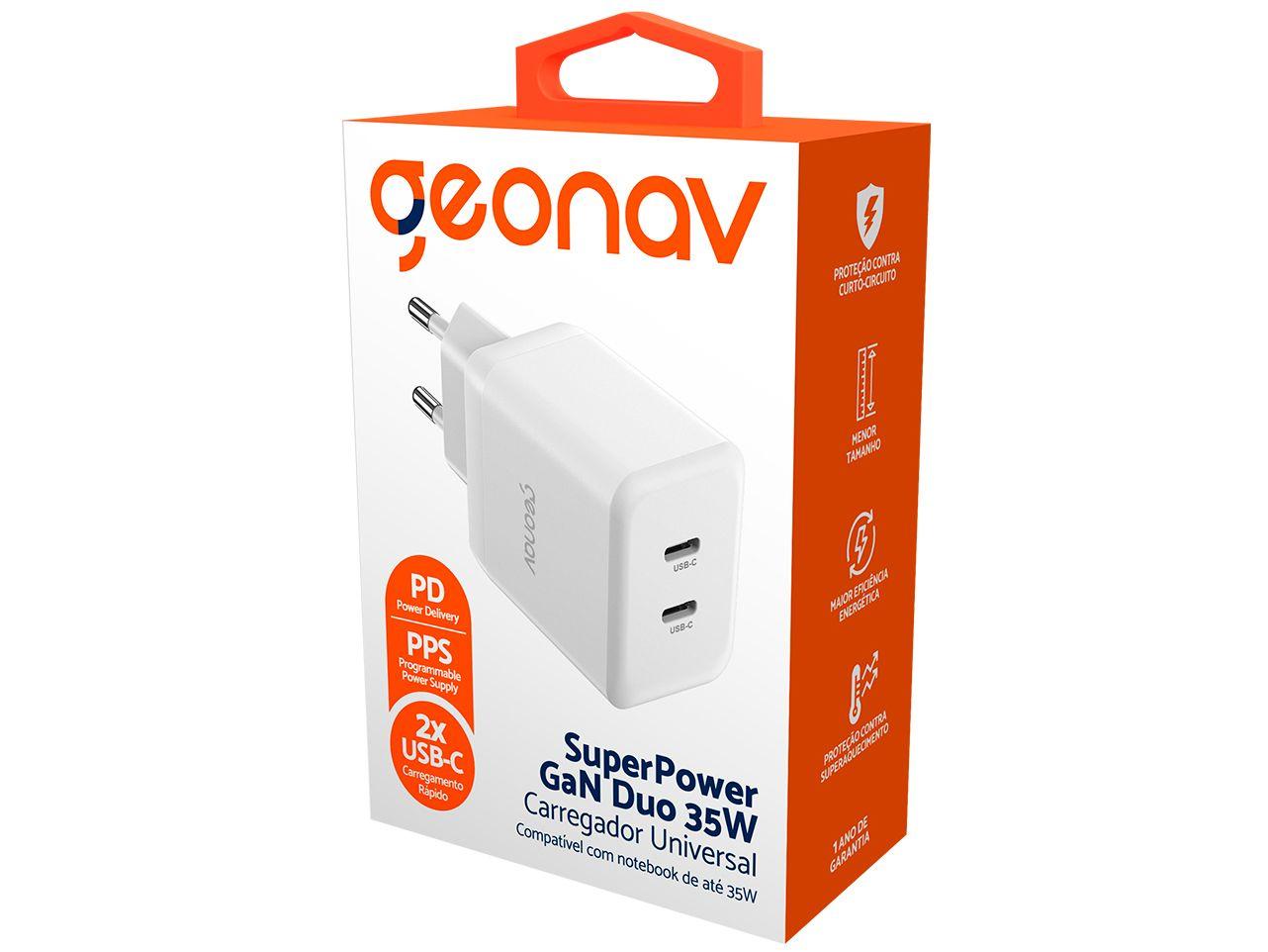 Carregador de Parede Universal 2 Entradas USB