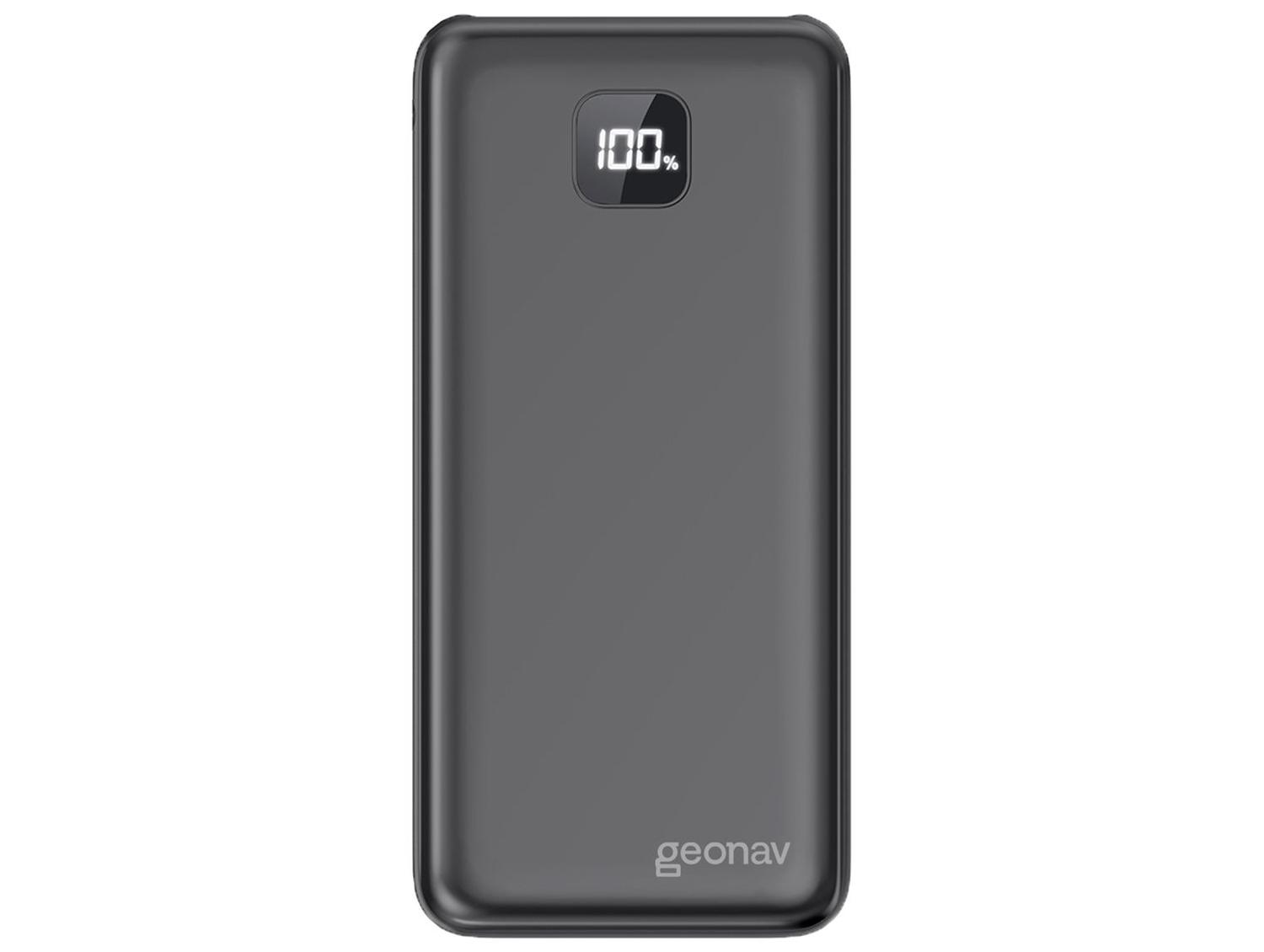 Carregador Portátil/Power Bank 10.000mAh Geonav Energia Turbo Slim Charge