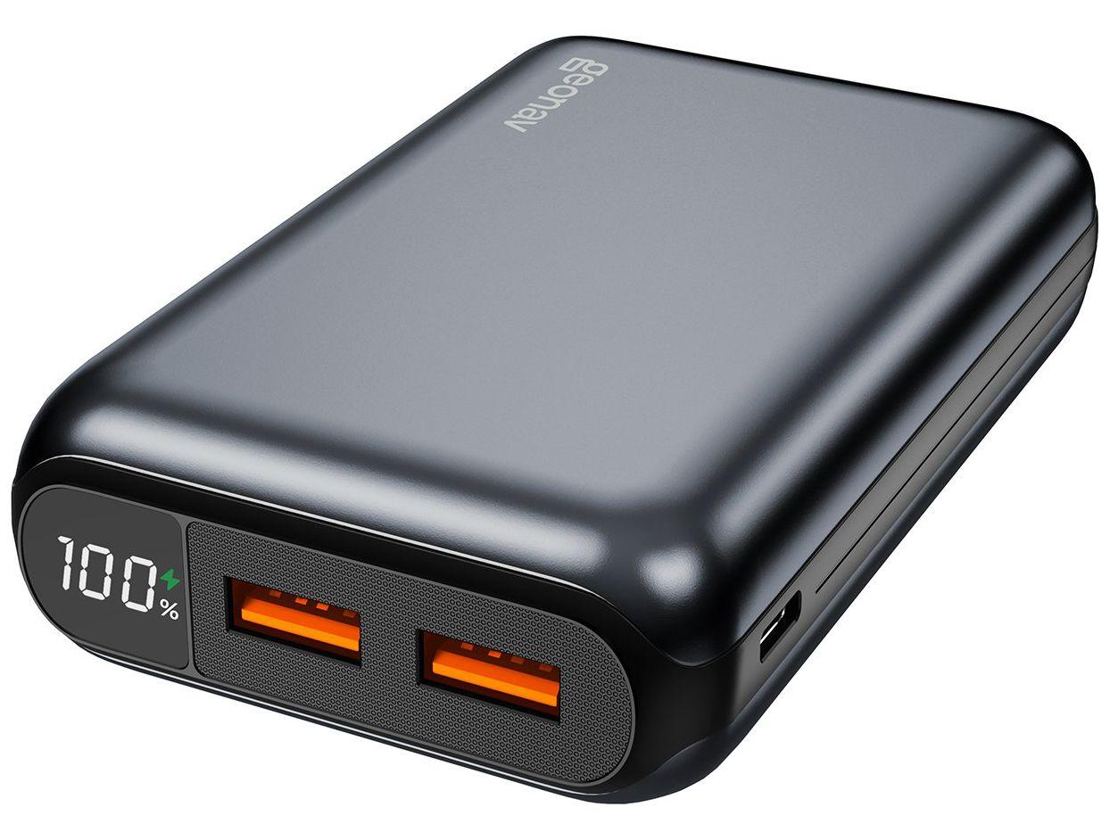 Carregador Portátil/Power Bank Geonav 20.000 mAh com 1 Cabo USB-C PB20K20WSG