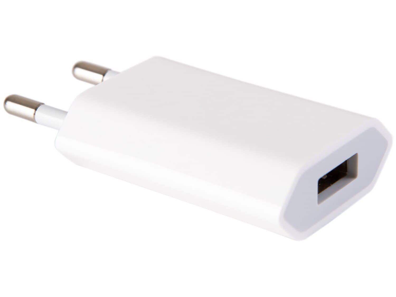 Carregador USB de 5W Apple| Branco - Bivolt
