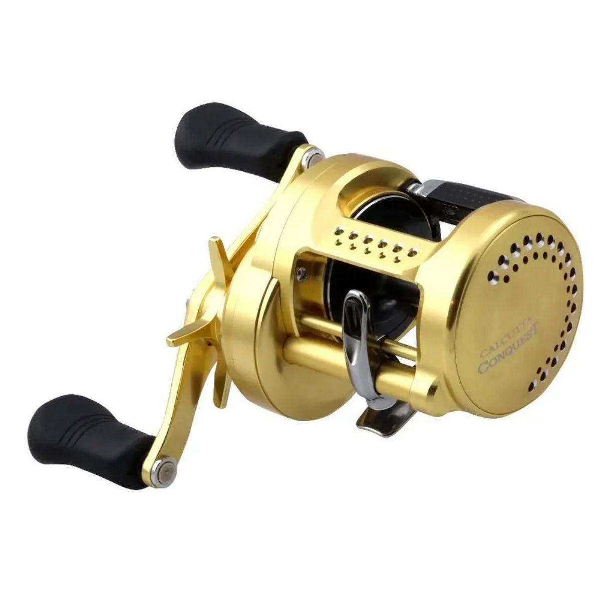 Carretilha Pesca Shimano Calcutta Conquest 300 Recolhimento Carretilha Pesca Shimano Calcutta Conquest 300 Recolhimento