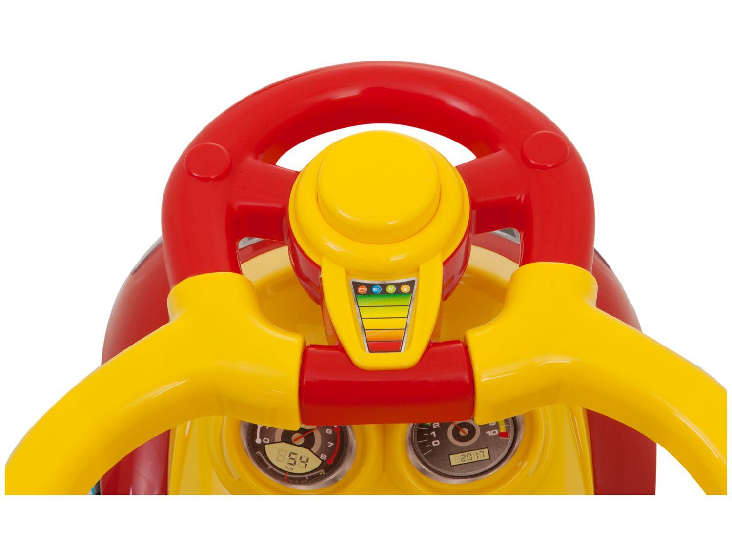 Carrinho Andador Mega Car com Empurrador