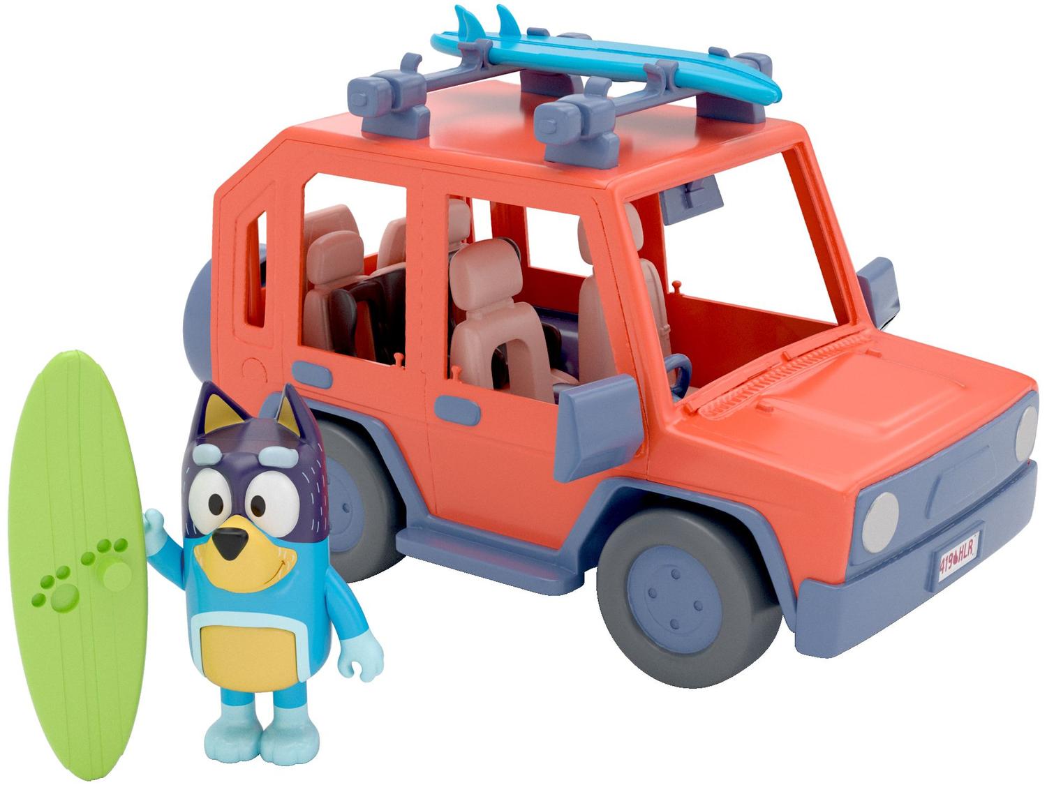 Carrinho Bluey Família 4WD Heeler Candide
