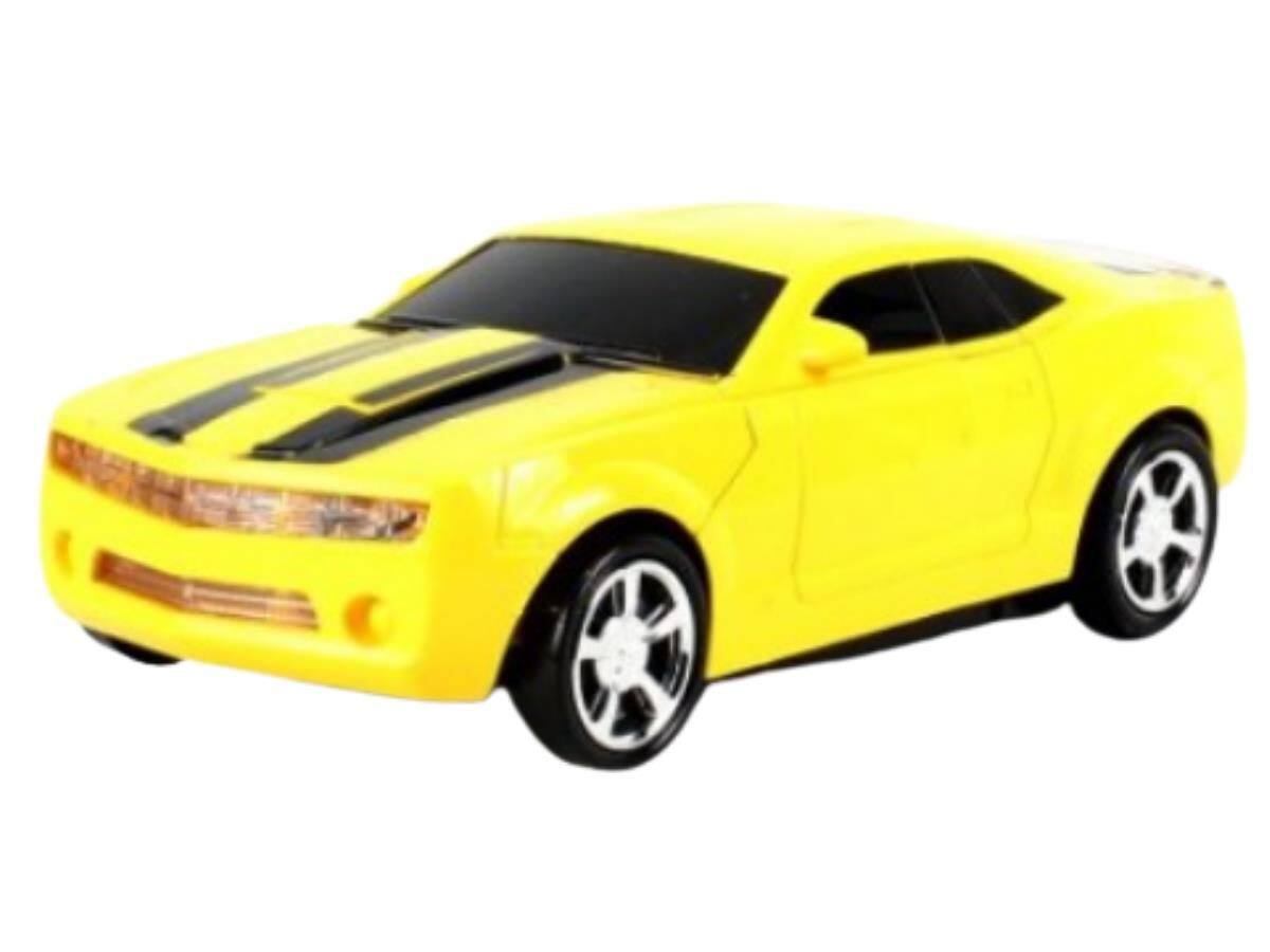 Carrinho Camaro Amarelo Vira Robo Emite Luz Som Transformers Feng Sheng Brinquedos Por Tema Magazine Luiza