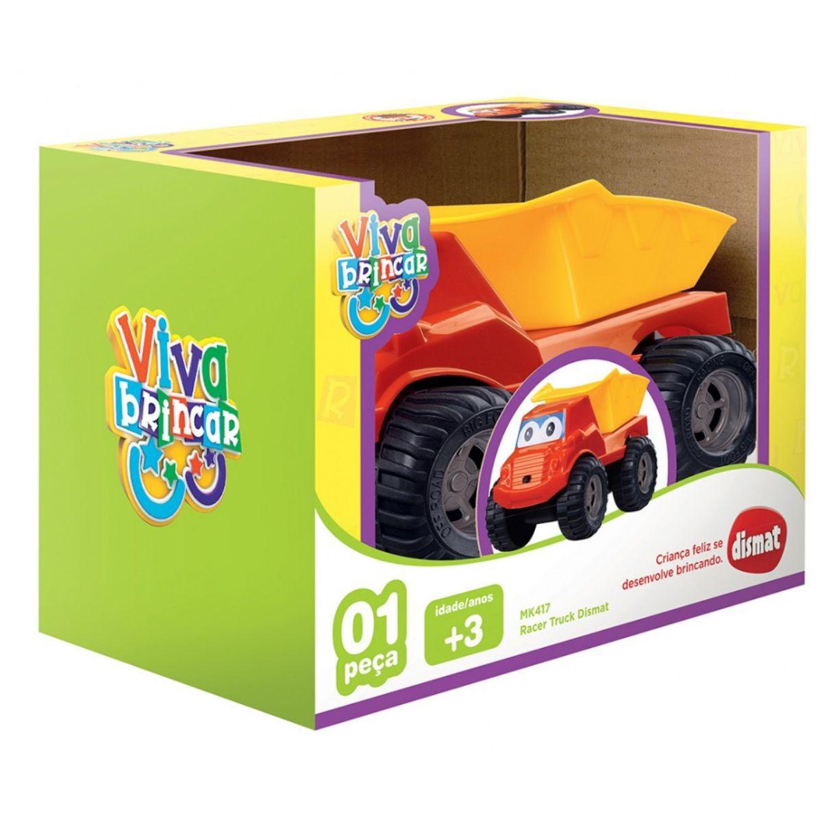 Caminhão Carrinho Caçamba Basculante Brinquedo Infantil
