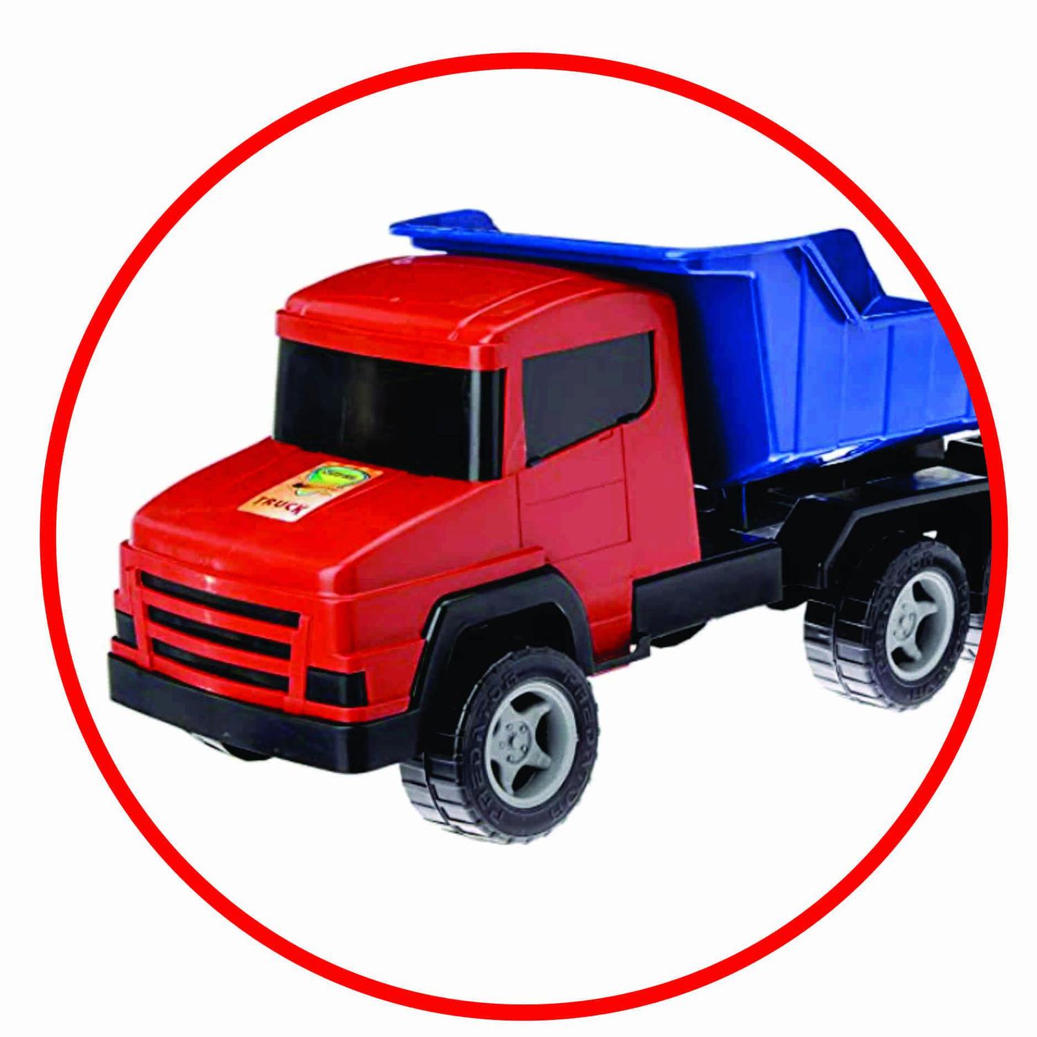 Carrinho Caminhão Caçamba Brinquedo Grande Super Truck 58cm