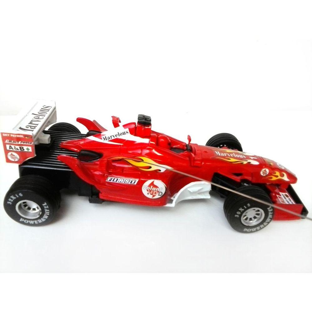 Carro Carrinho De Controle Remoto Corrida F1 Formula 1 Brinquedo