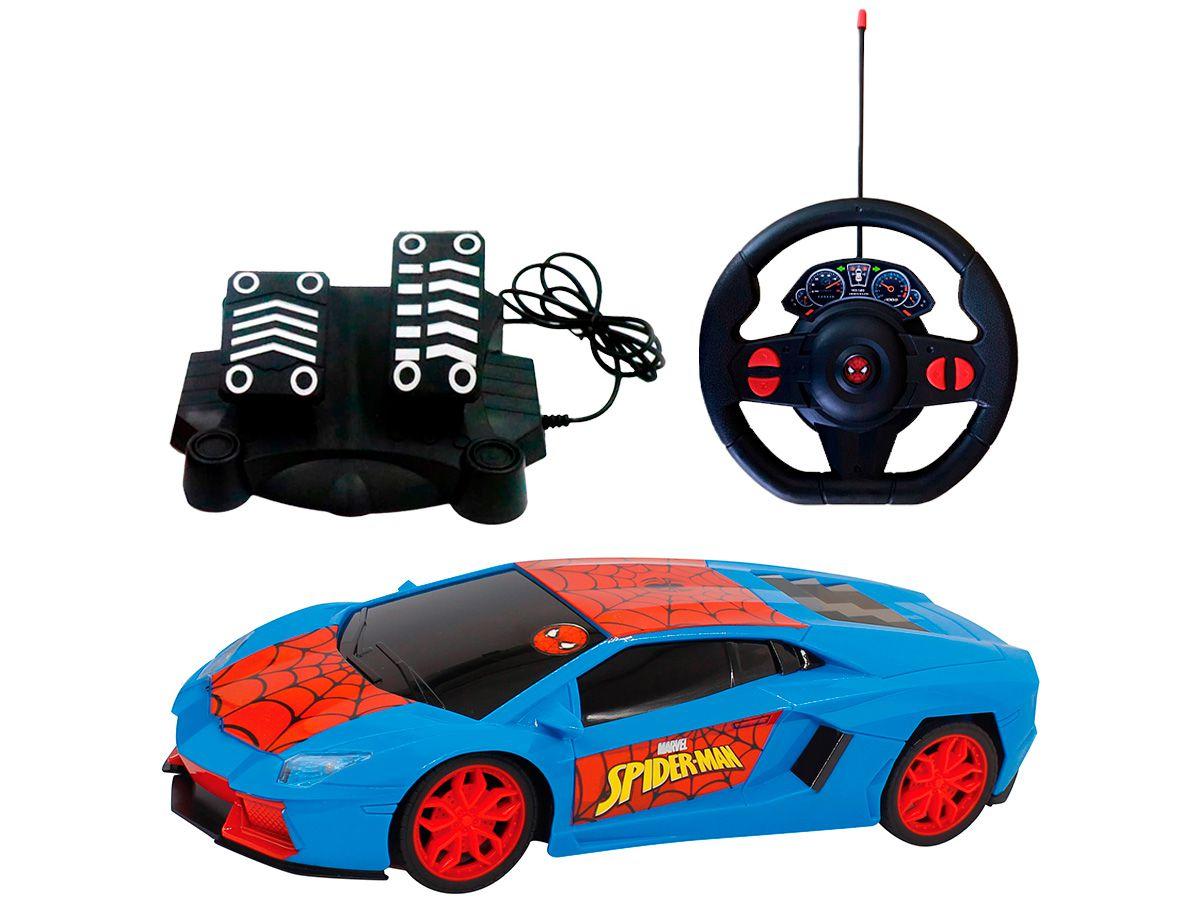 Carro Controle Remoto Homem Aranha