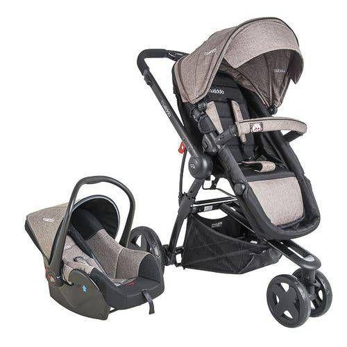 Carrinho de Bebe Bebe Conforto Kiddo Compass III Melange Cappuccino -  Carrinho de Bebê - Magazine Luiza