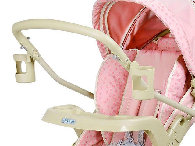 Carrinho De Bebe Classe 1 Rosa E Creme Para Criancas Ate 15 Kg Burigotto Passeio Do Bebe Magazine Luiza