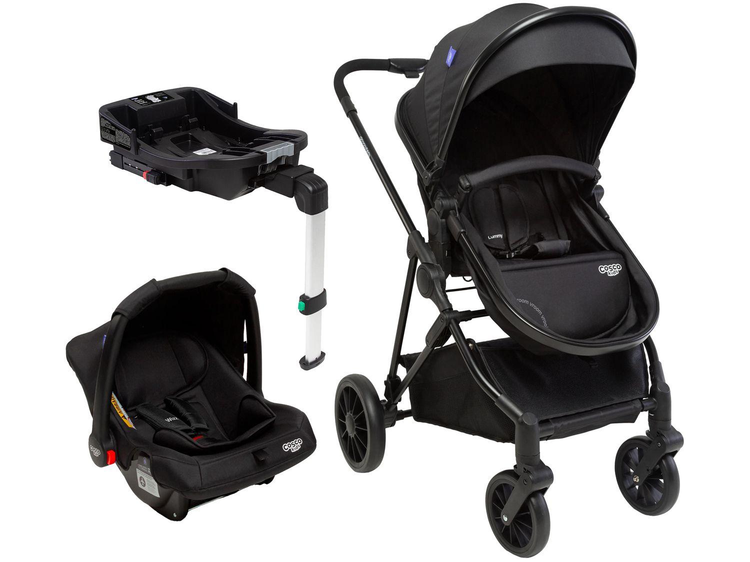Carrinho de Bebê com Bebê Conforto Cosco Kids Lummy Trio até 22kg