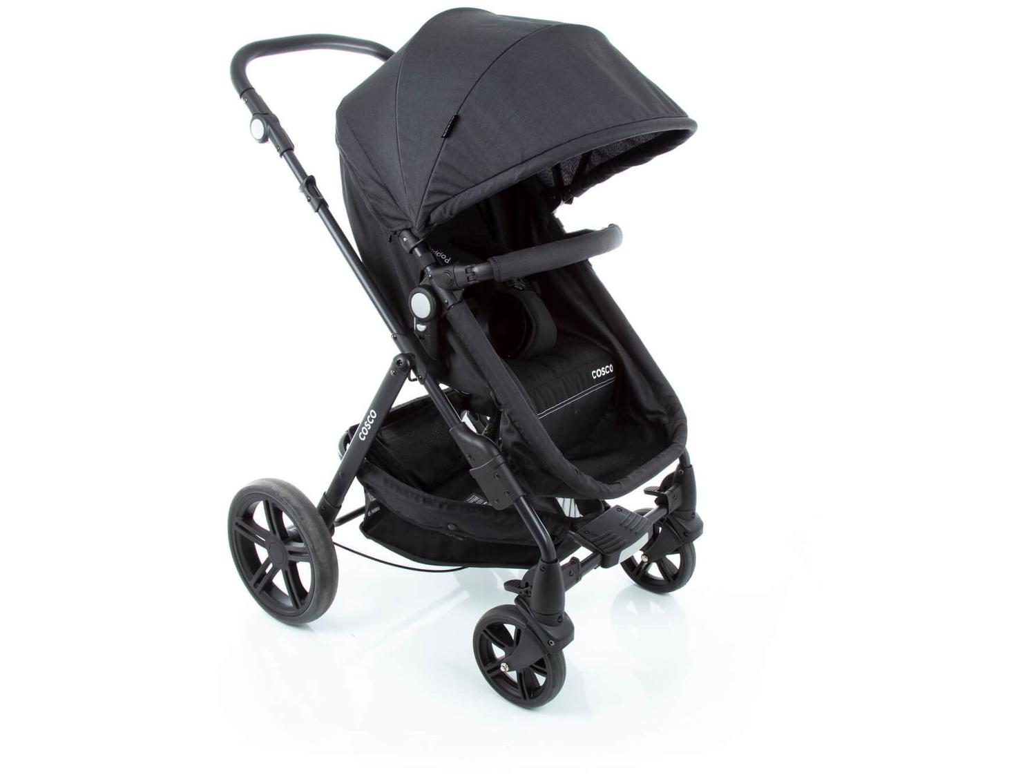Carrinho de Bebê com Bebê Conforto Cosco Kids