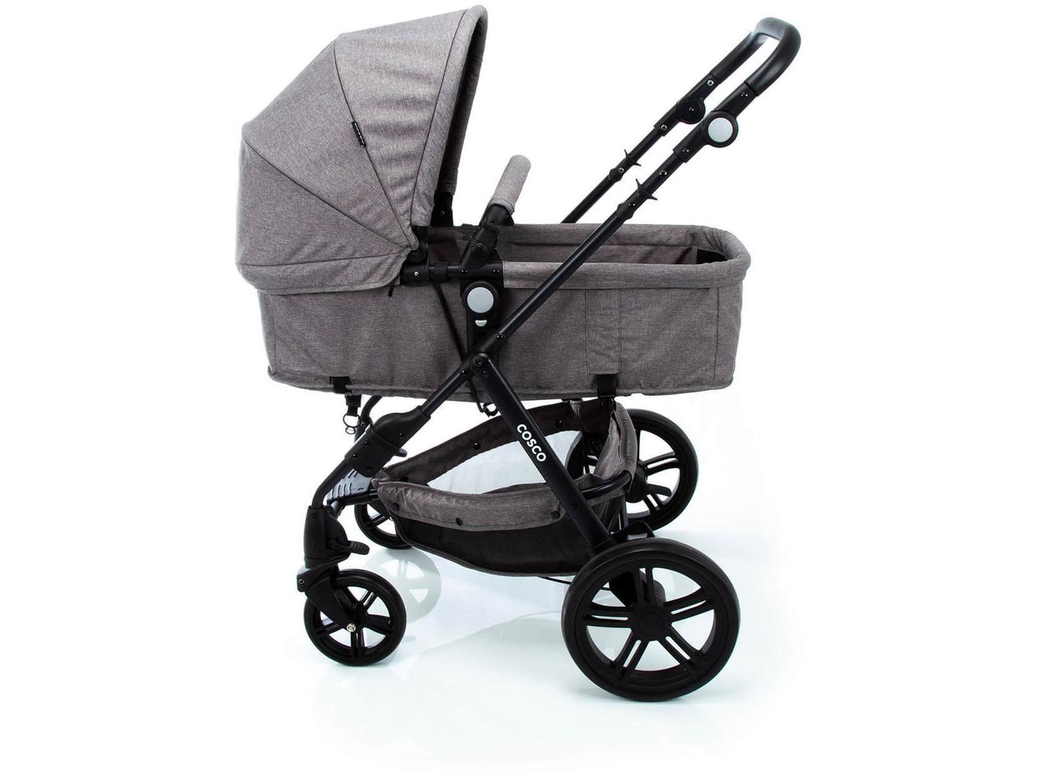 Carrinho de Bebê com Bebê Conforto Cosco Kids