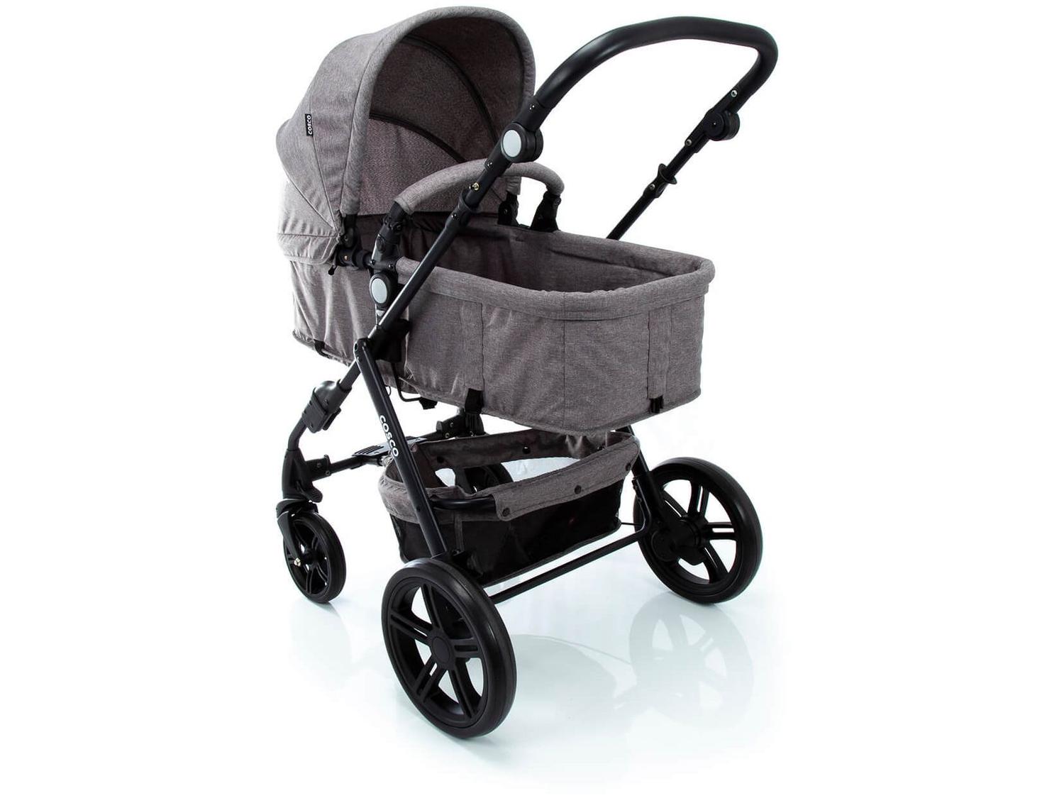 Carrinho de Bebê com Bebê Conforto Cosco Kids
