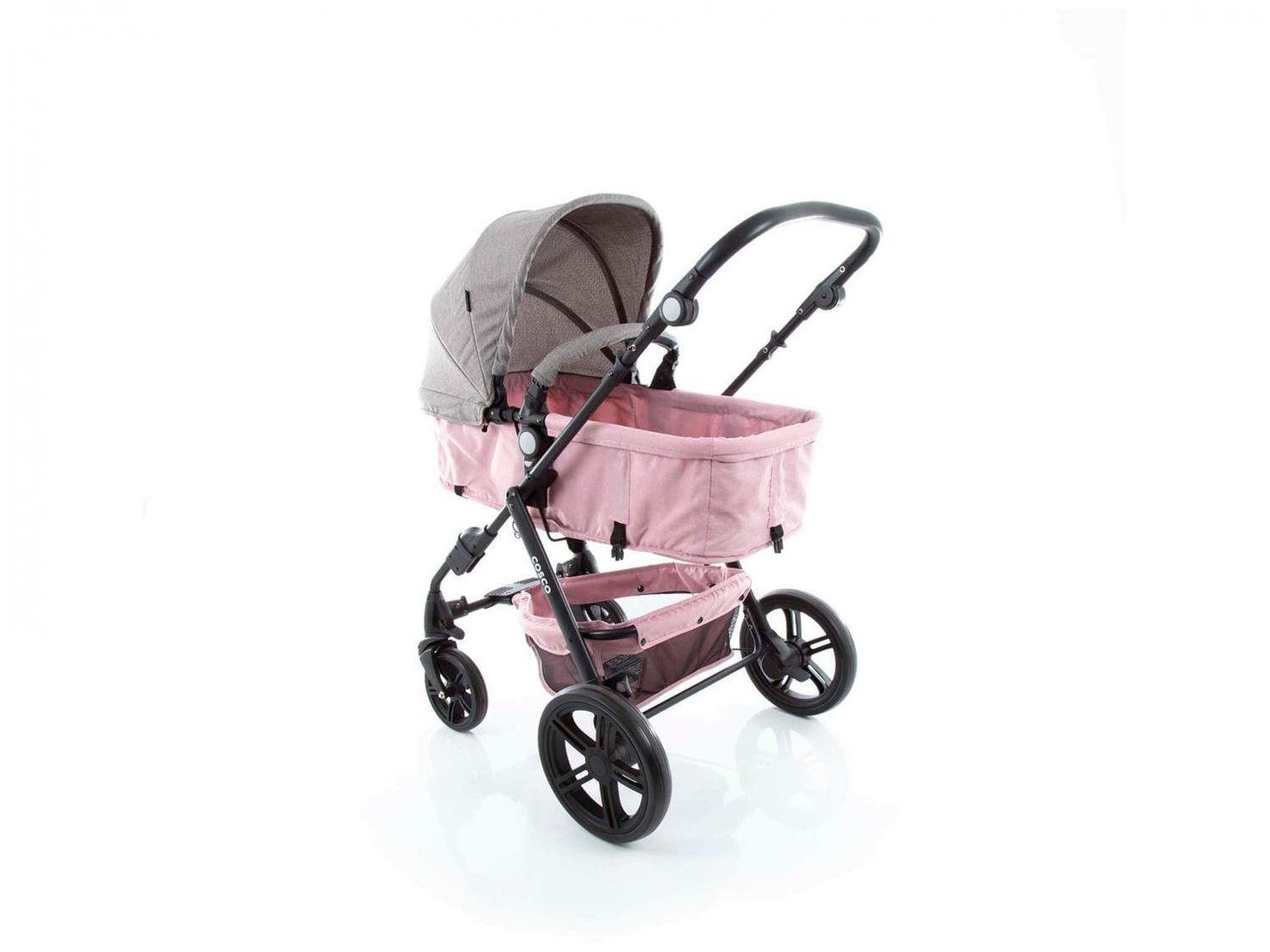 Carrinho de Bebê com Bebê Conforto Cosco Kids