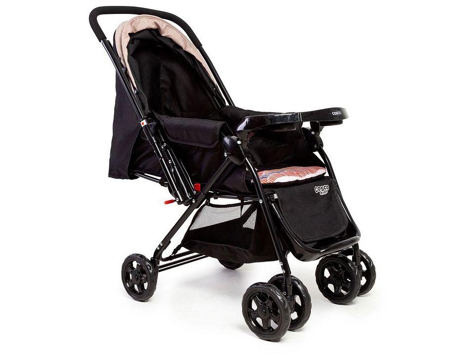 Carrinho de Bebê com Bebê Conforto Cosco Kids Travel System Reverse 4 Rodas 0 a 15kg