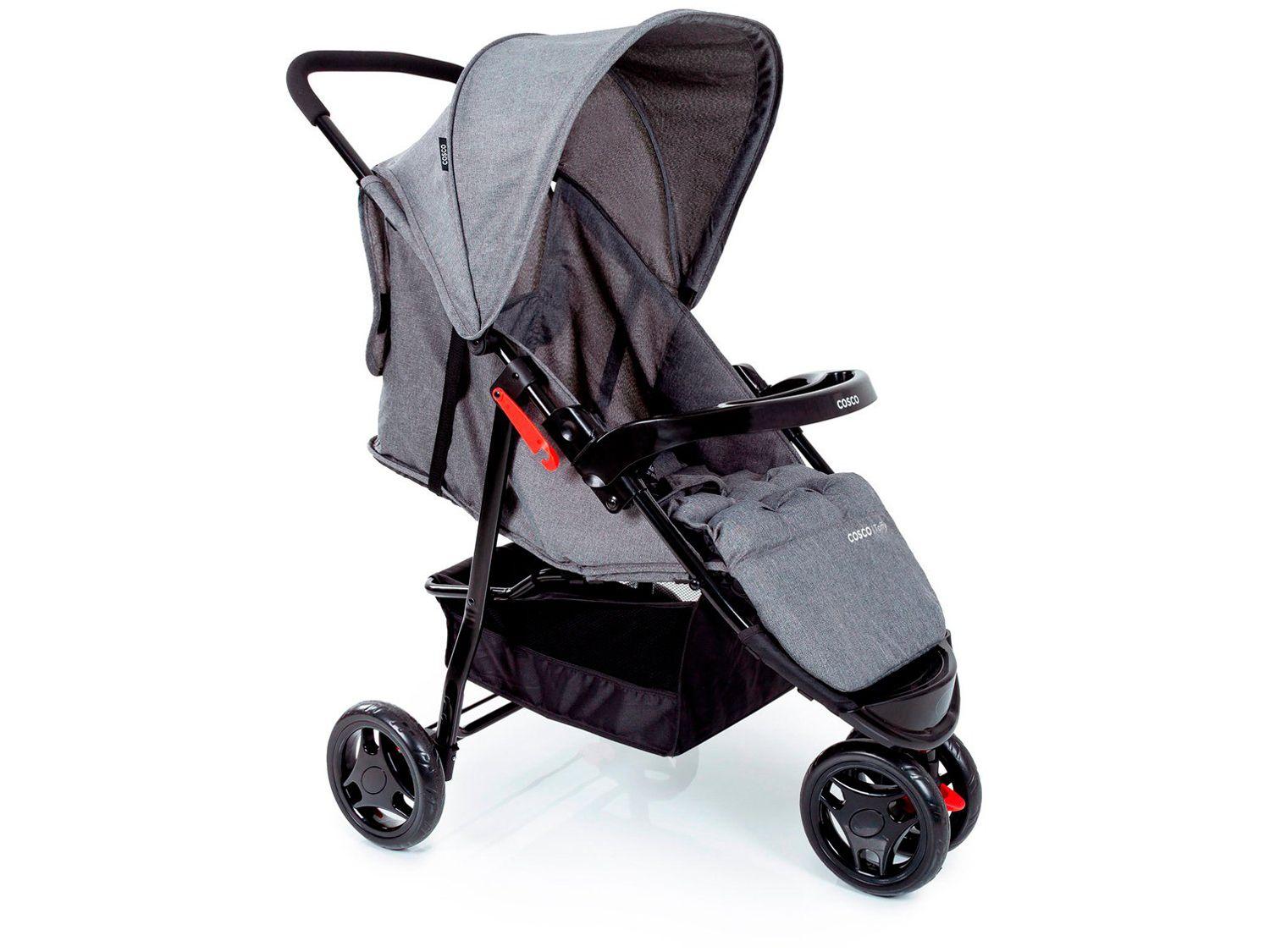Carrinho de Bebê com Bebê Conforto Cosco Toffy