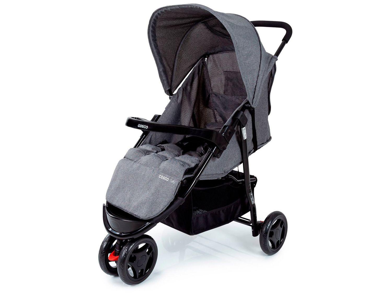 Carrinho de Bebê com Bebê Conforto Cosco Toffy