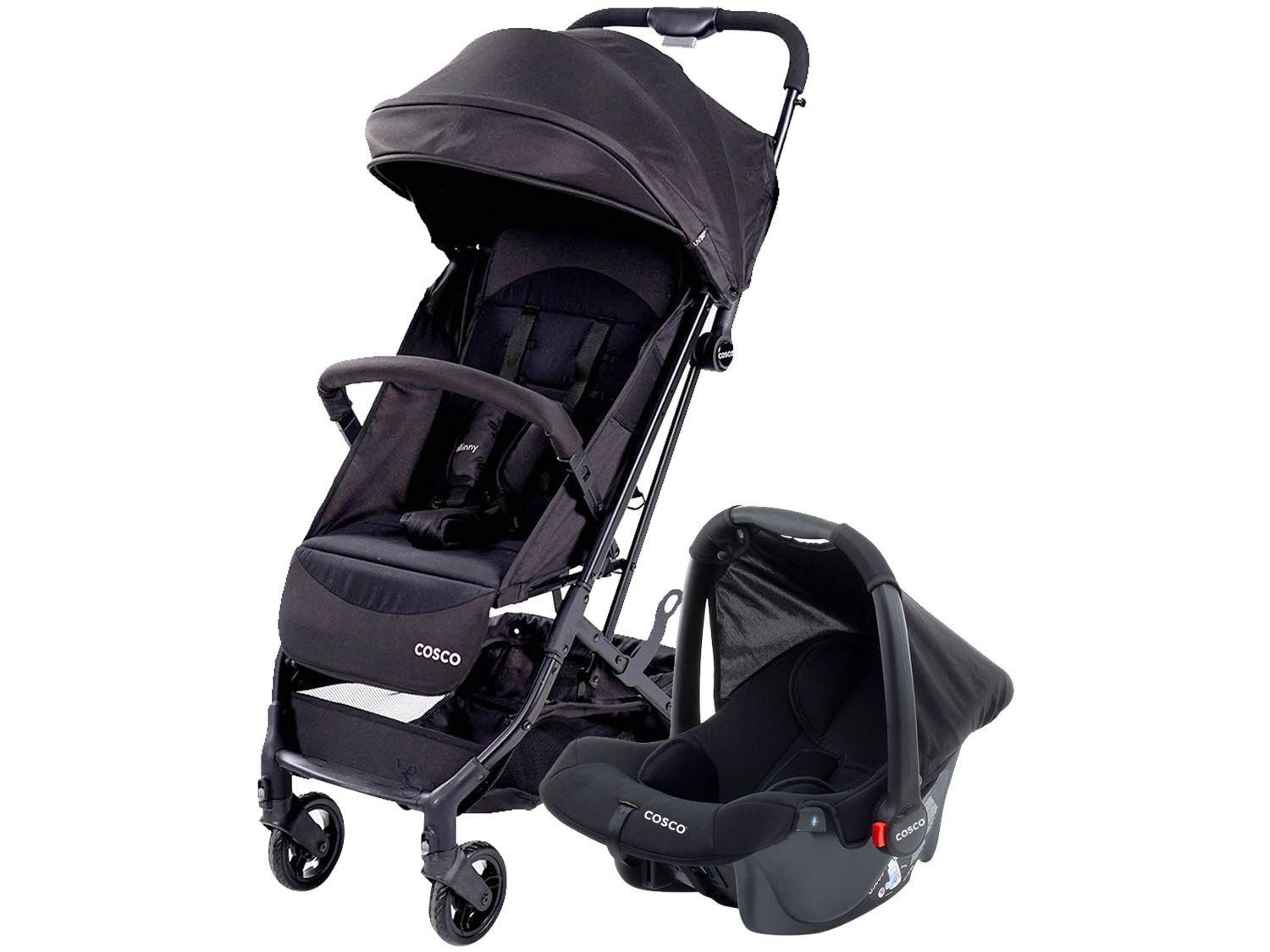 Carrinho de Bebê com Bebê Conforto Cosco Travel System Minny 3.0 TS DUO ...