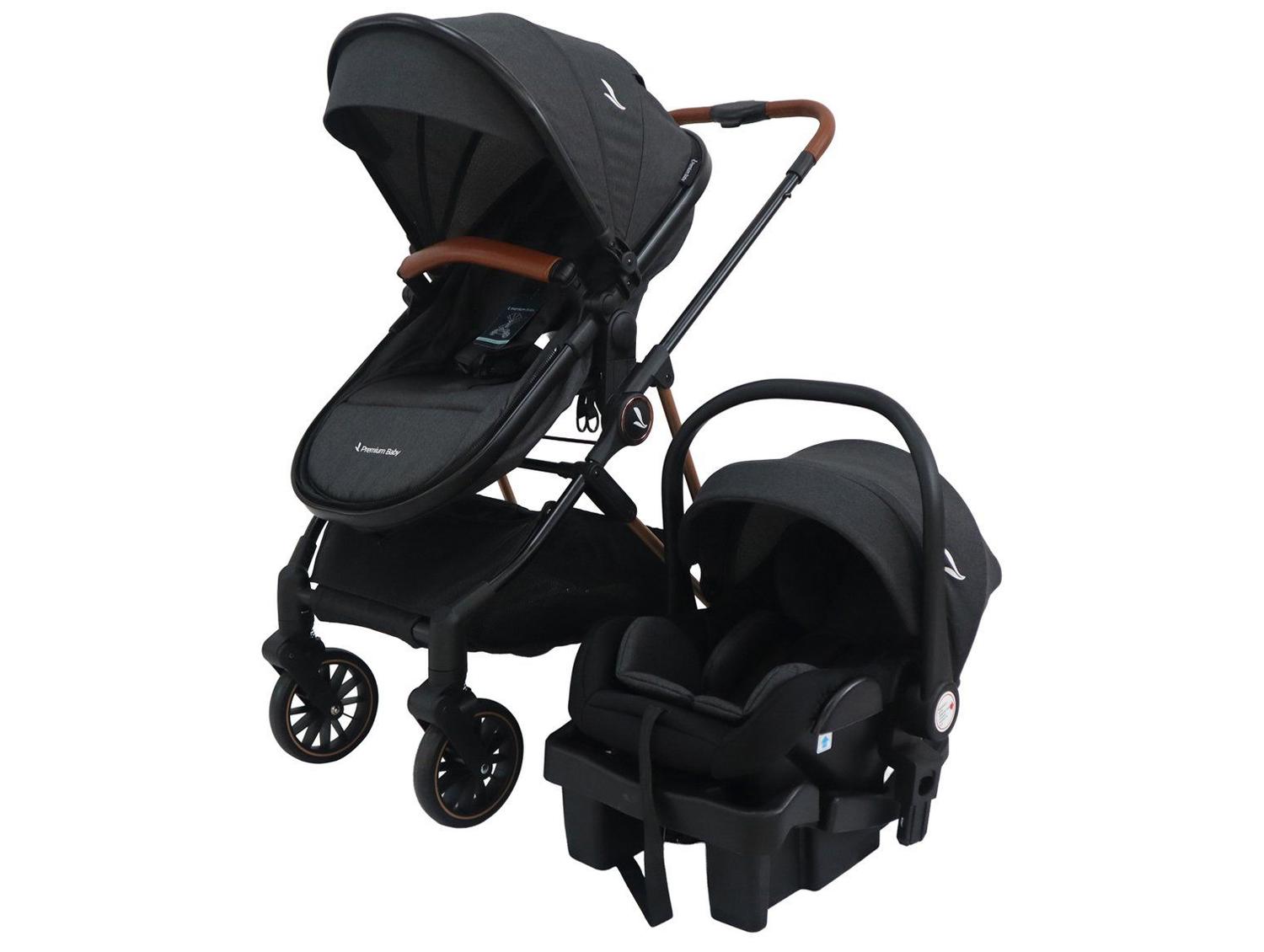 Carrinho de Bebê com Bebê Conforto Premium Baby Florence até 15kg