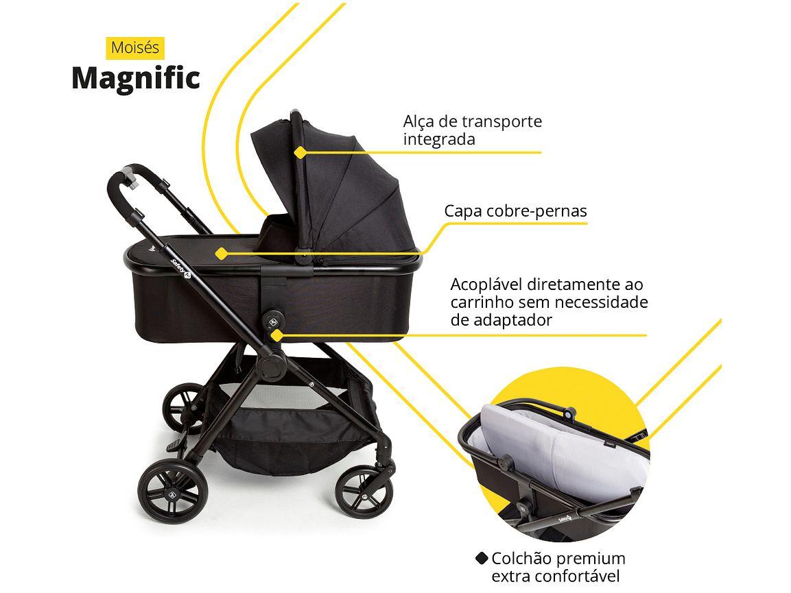 Carrinho de Bebê com Bebê Conforto Safety 1st