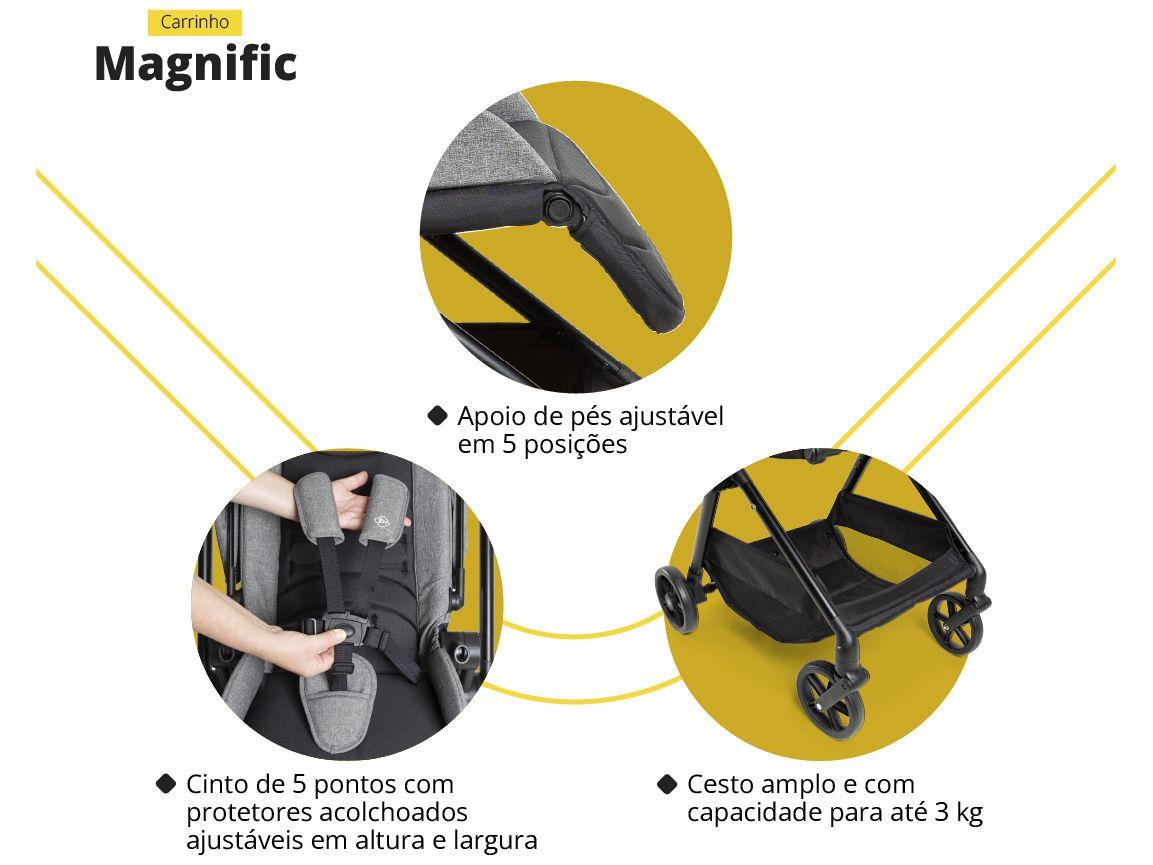 Carrinho de Bebê com Bebê Conforto Safety 1st