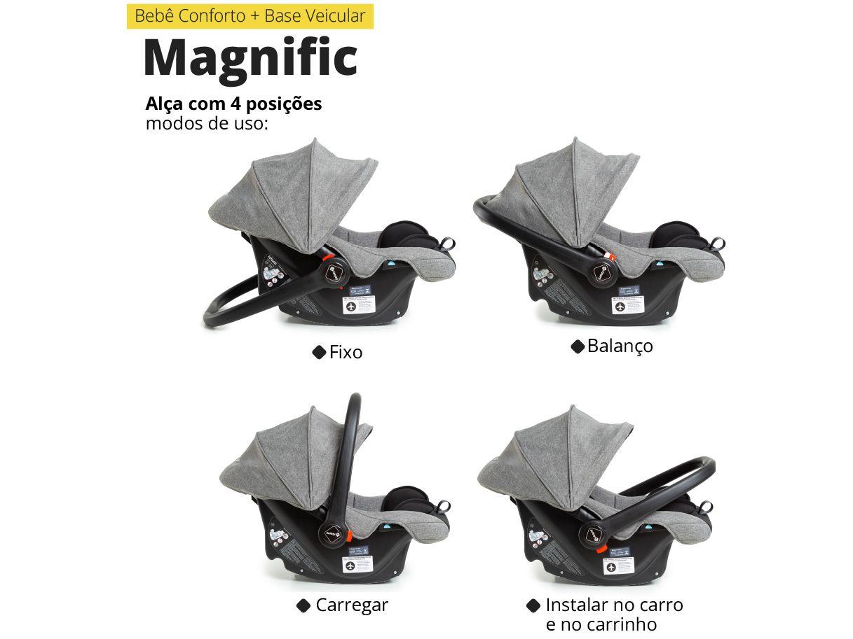 Carrinho de Bebê com Bebê Conforto Safety 1st
