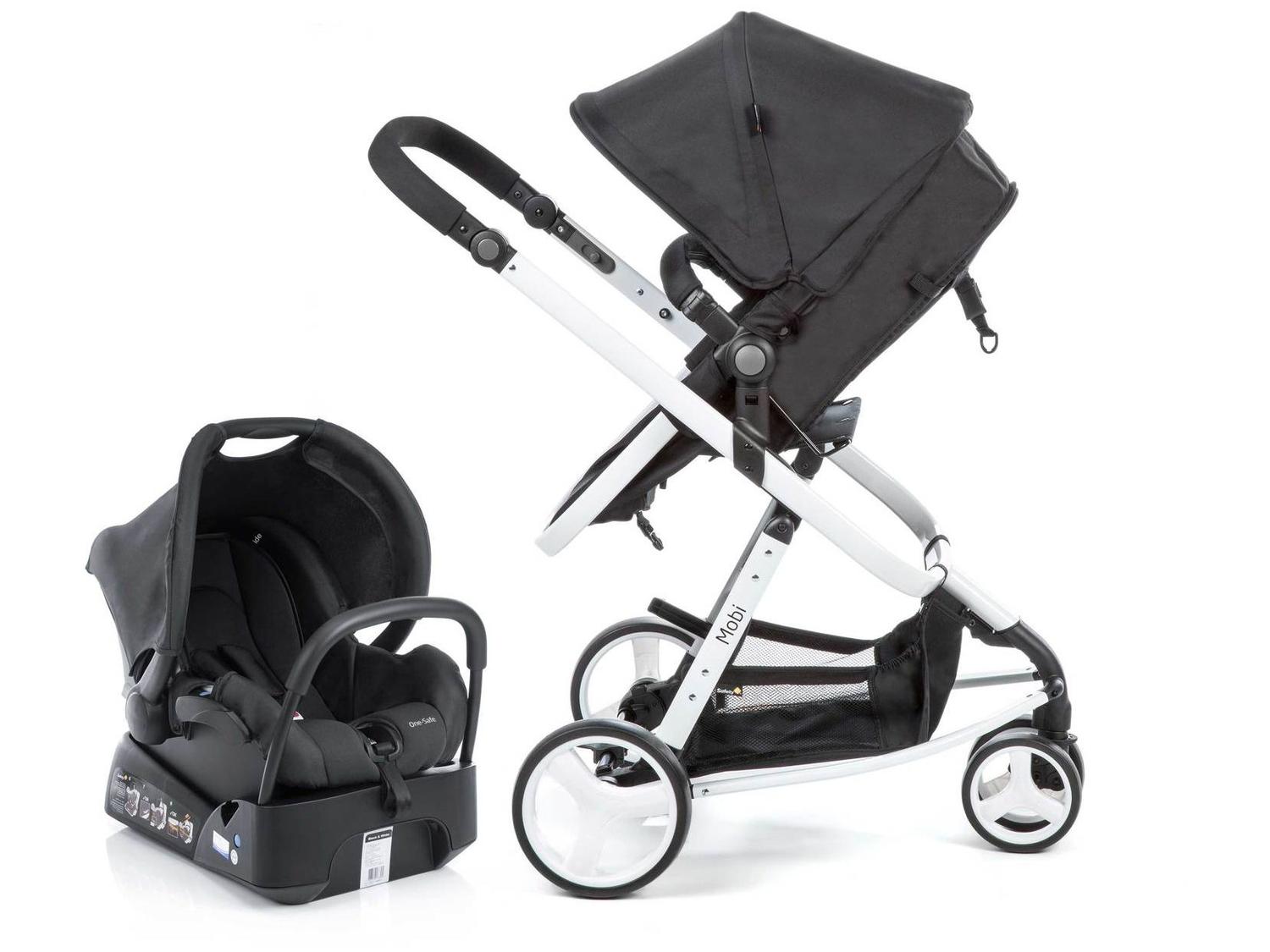Carrinho de Bebê com Bebê Conforto Safety 1st