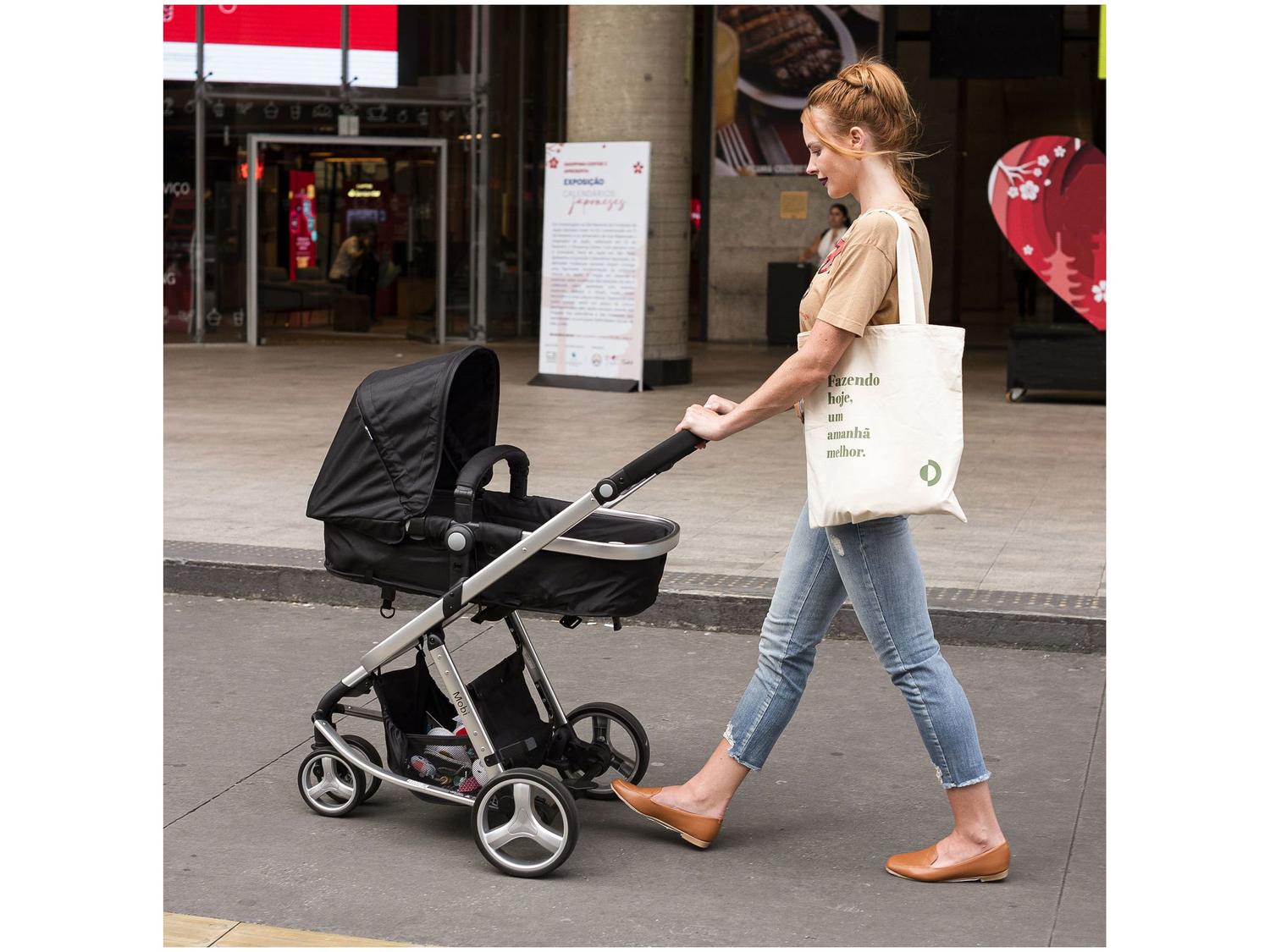 Carrinho de Bebê com Bebê Conforto Safety 1st
