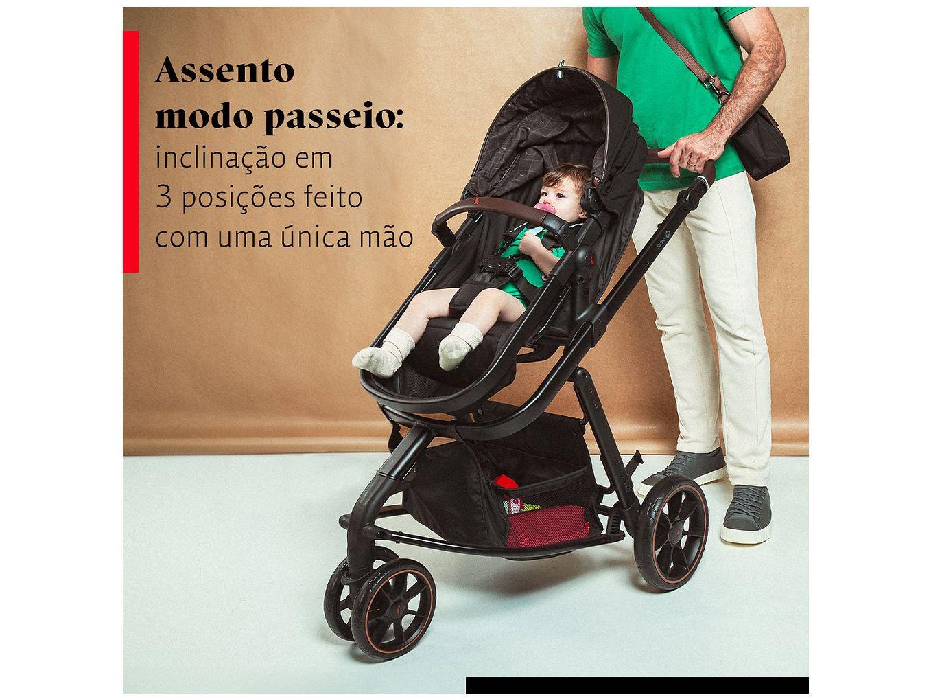 Carrinho de Bebê com Bebê Conforto Safety 1st