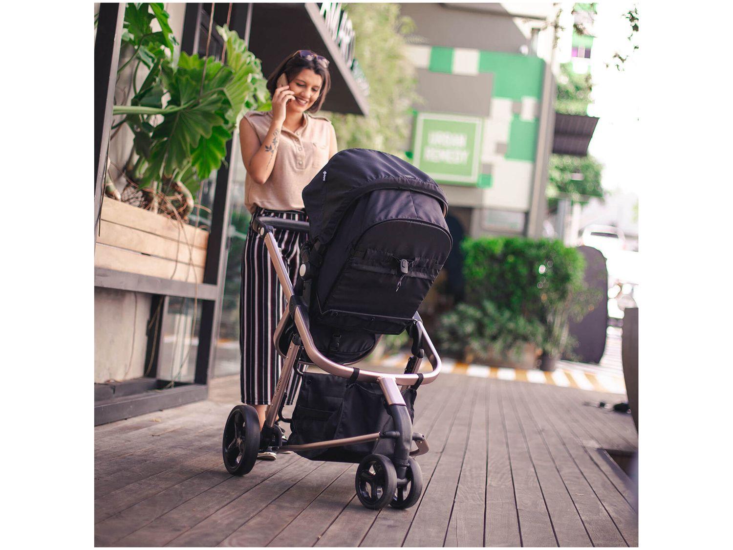 Carrinho de Bebê com Bebê Conforto Safety 1st
