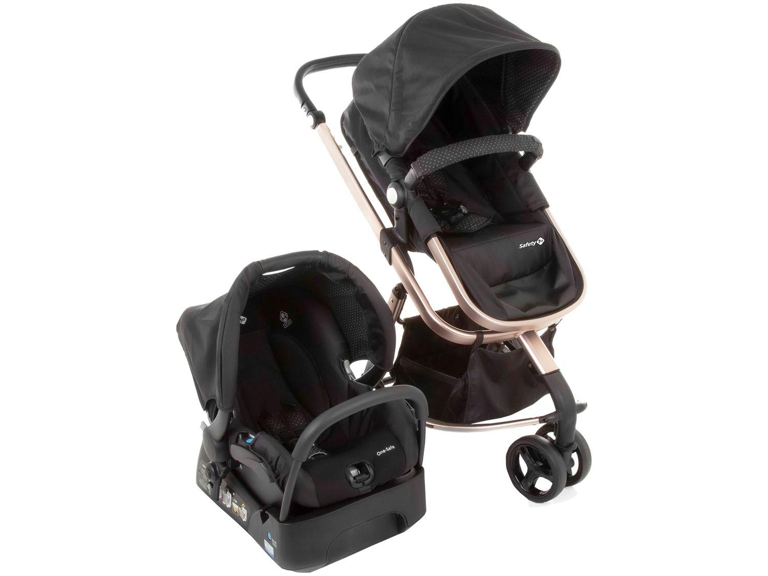 Carrinho de Bebê com Bebê Conforto Safety 1st