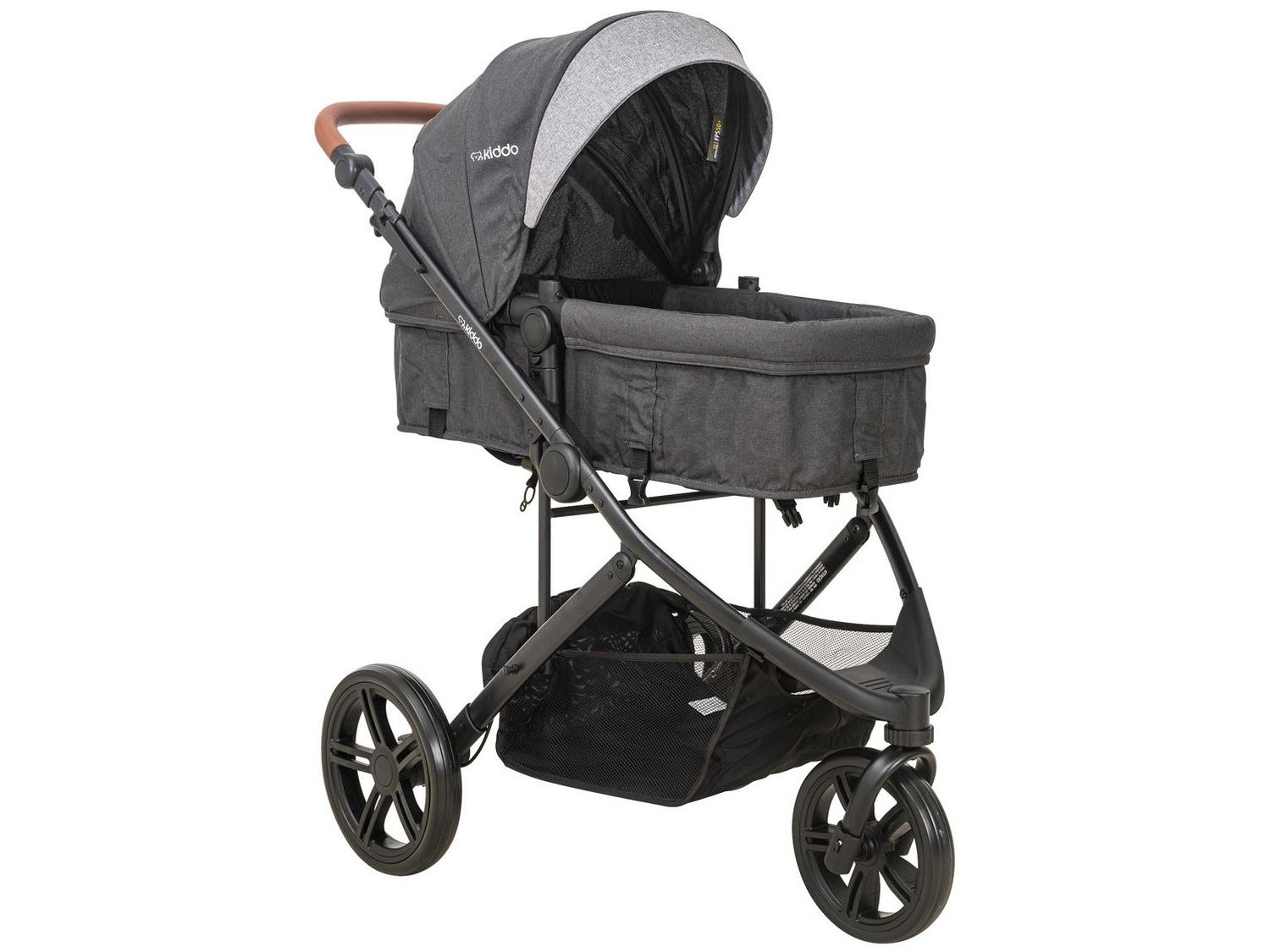 Carrinho de Bebê com Moisés Kiddo Trek 3 Rodas