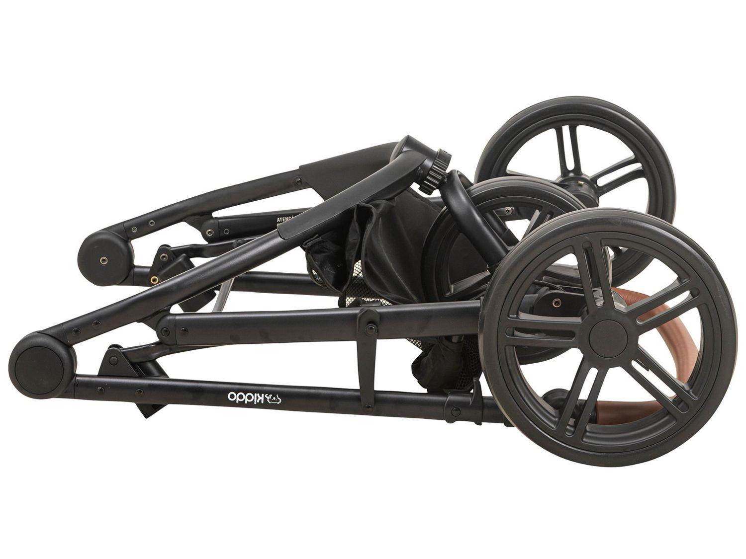 Carrinho de Bebê com Moisés Kiddo Trek 3 Rodas