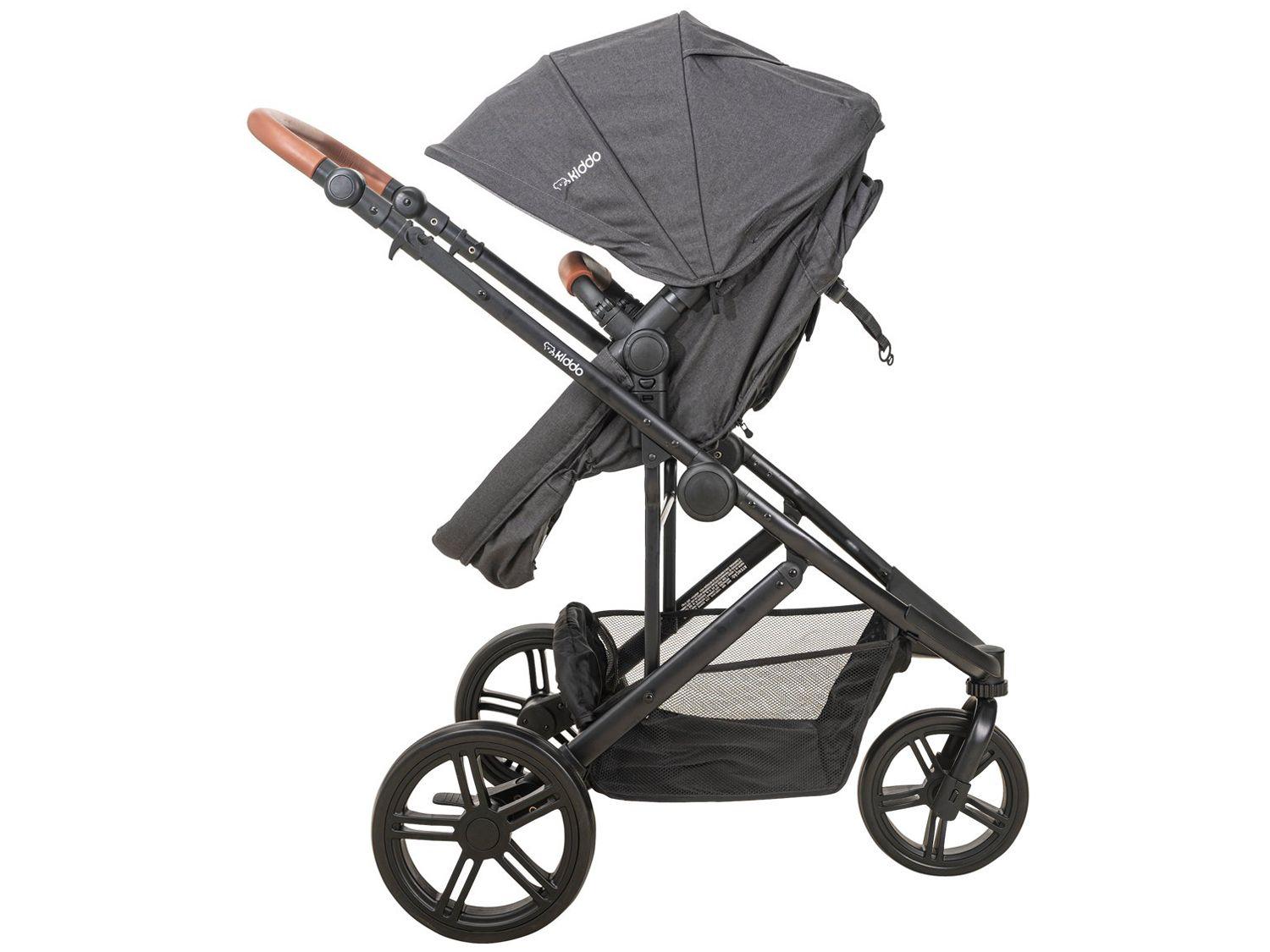 Carrinho de Bebê com Moisés Kiddo Trek 3 Rodas