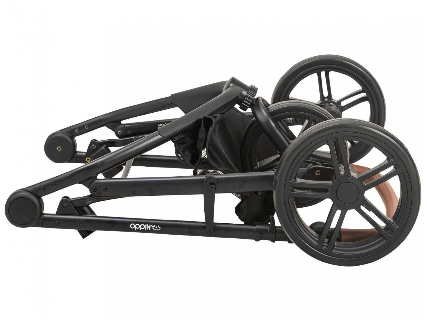Carrinho de Bebê com Moisés Kiddo Trek 3 Rodas