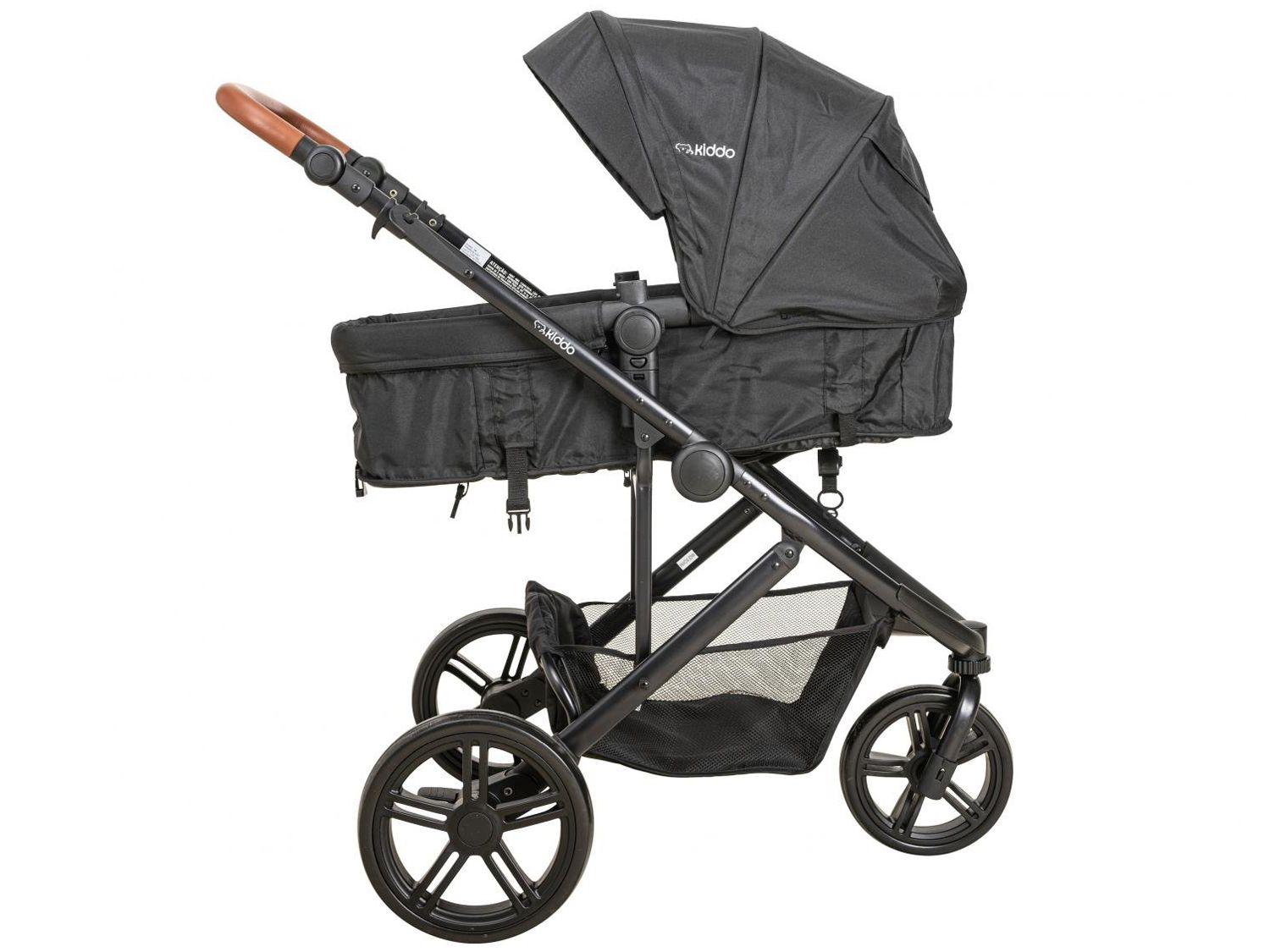 Carrinho de Bebê com Moisés Kiddo Trek 3 Rodas