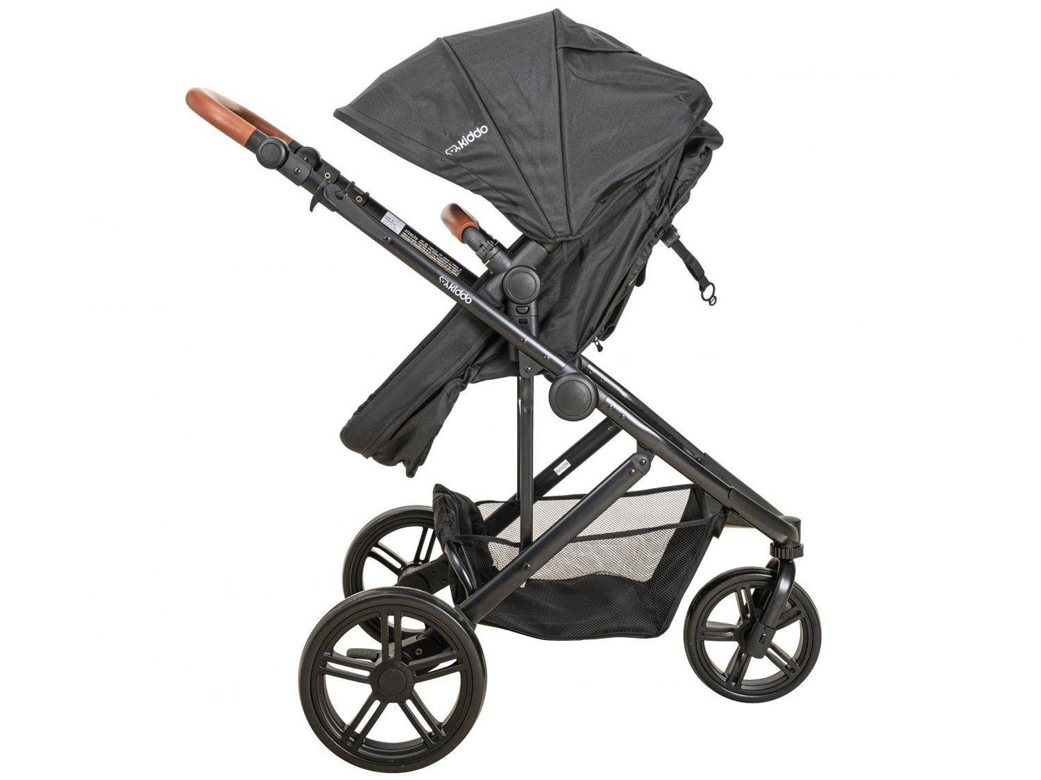 Carrinho de Bebê com Moisés Kiddo Trek 3 Rodas
