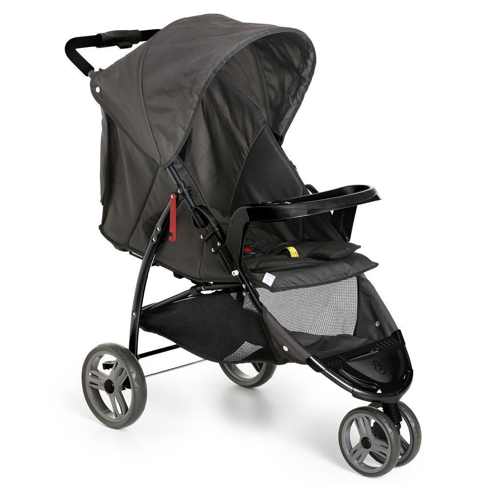 Carrinho de Bebê Galzerano 3 Rodas Função Passeio Berço Reclinável De Recem  Nascido até 15kg Cross Trail Preto Preto - Carrinho Berço - Magazine Luiza