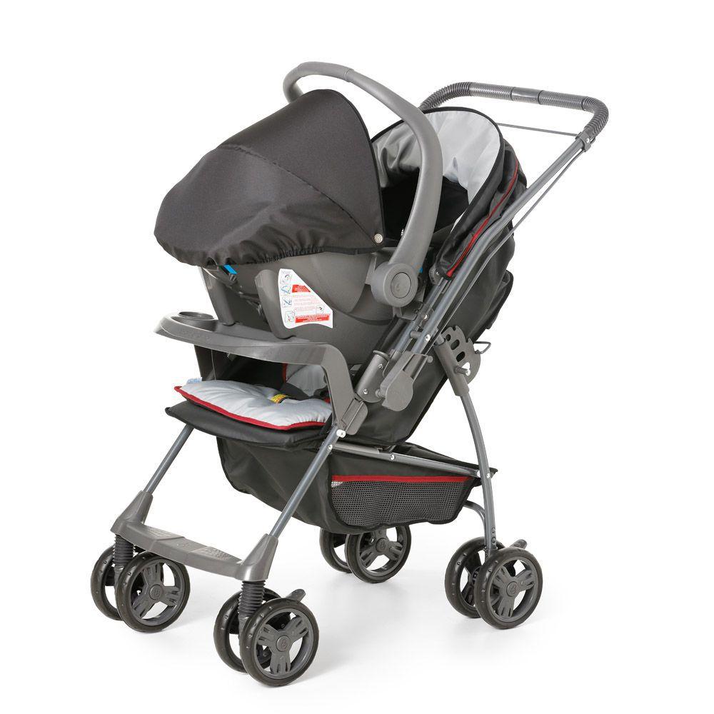 Carrinho De Bebe Milano Reversivel Ii Preto Regulavel Galzerano Passeio Do Bebe Magazine Luiza