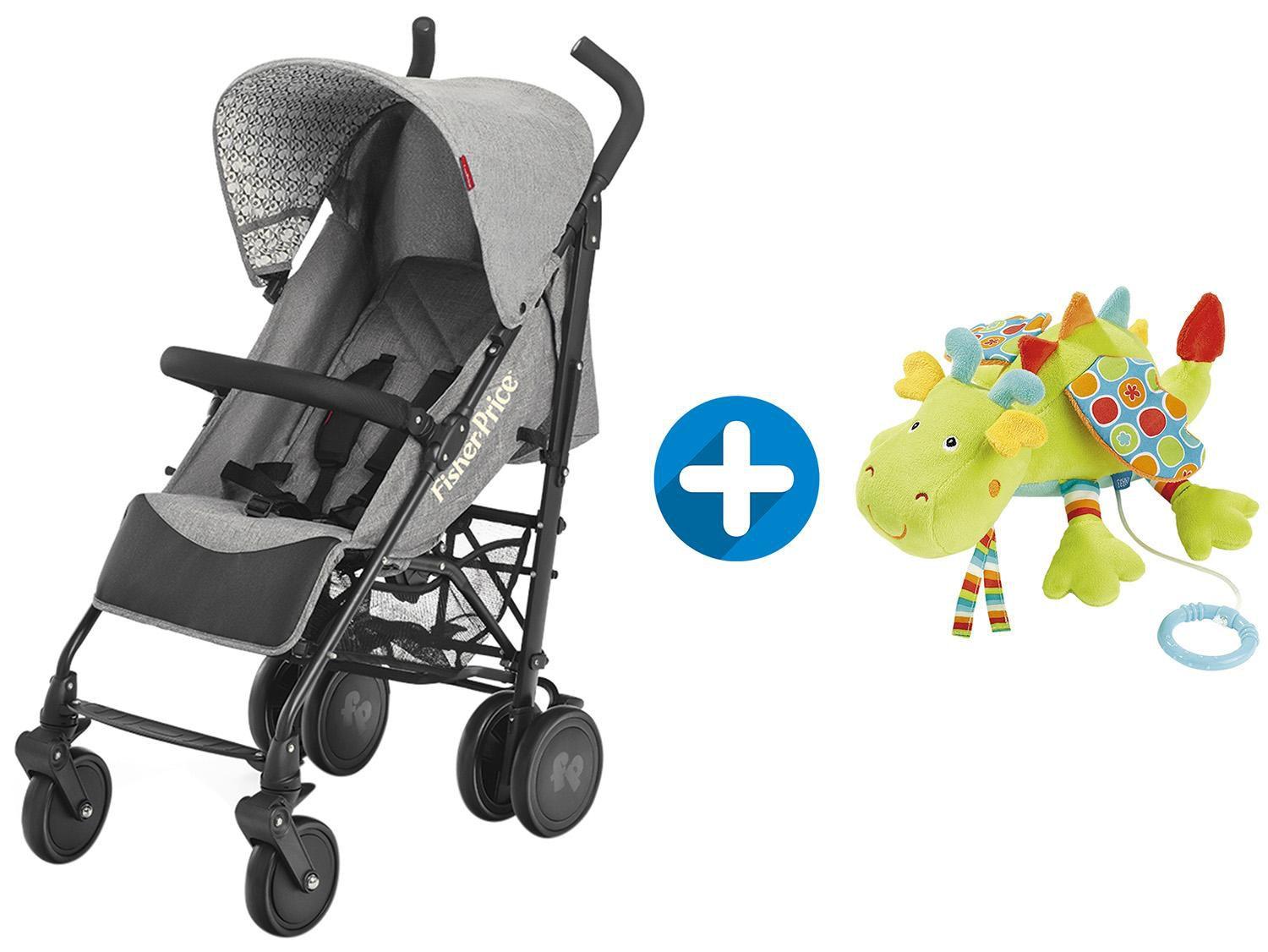 Carrinho de Bebê Passeio Fisher-Price Guarda-Chuva - Essential Reclinável +  Pelúcia - Carrinho de Bebê - Magazine Luiza