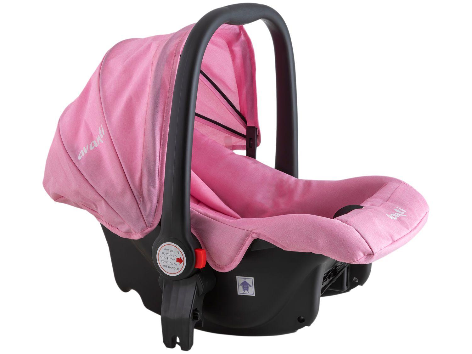 Carrinho de Bebê Reversível com Bebê Conforto Avanti Travel System Owen 6 Rodas 15kg
